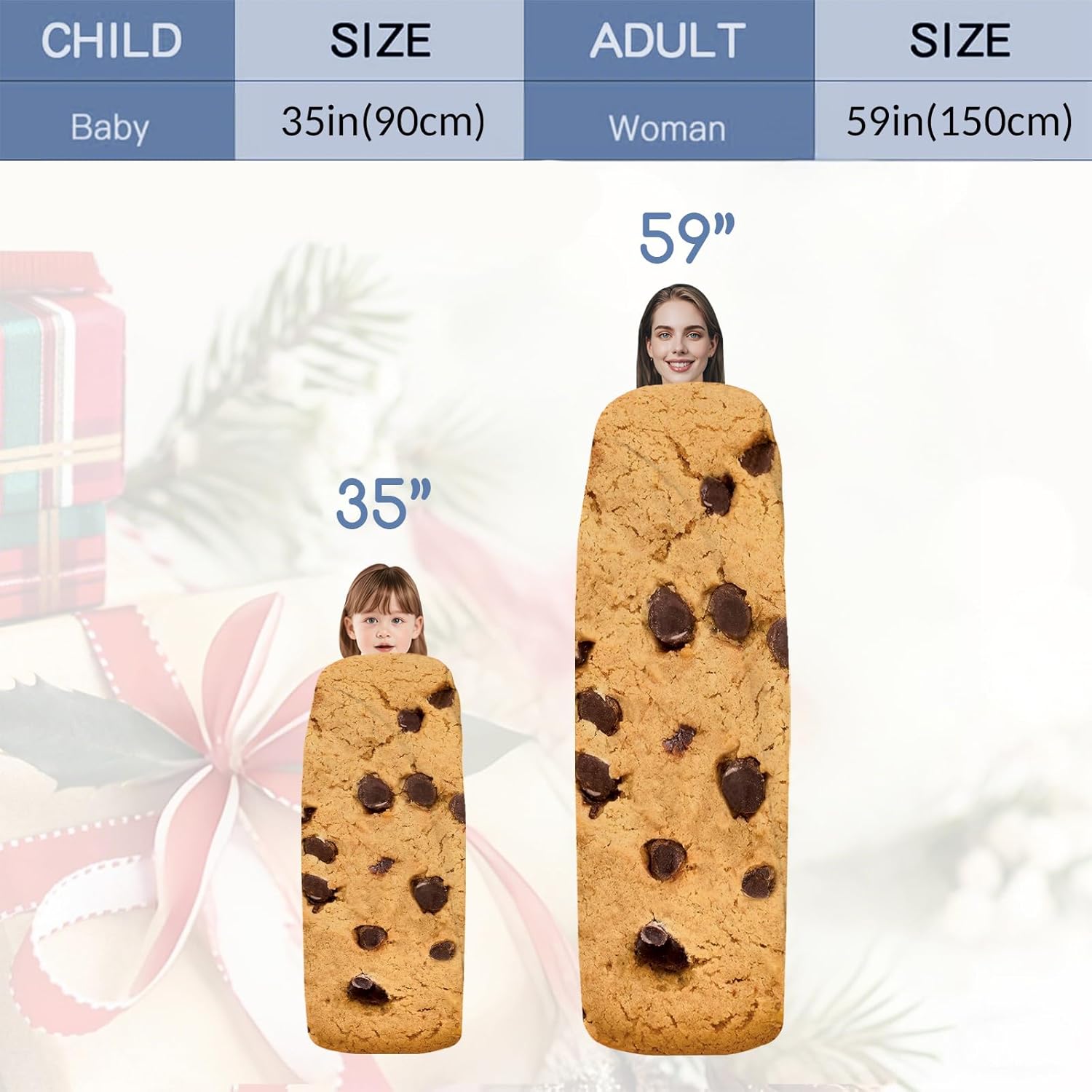 Soft and Comfortable Flannel Round Novelty Food Blanket for Adults and Kids, Giant 35 Inch Round Blanket for Bedding, Crib, Sofa, Outdoors - Image 2