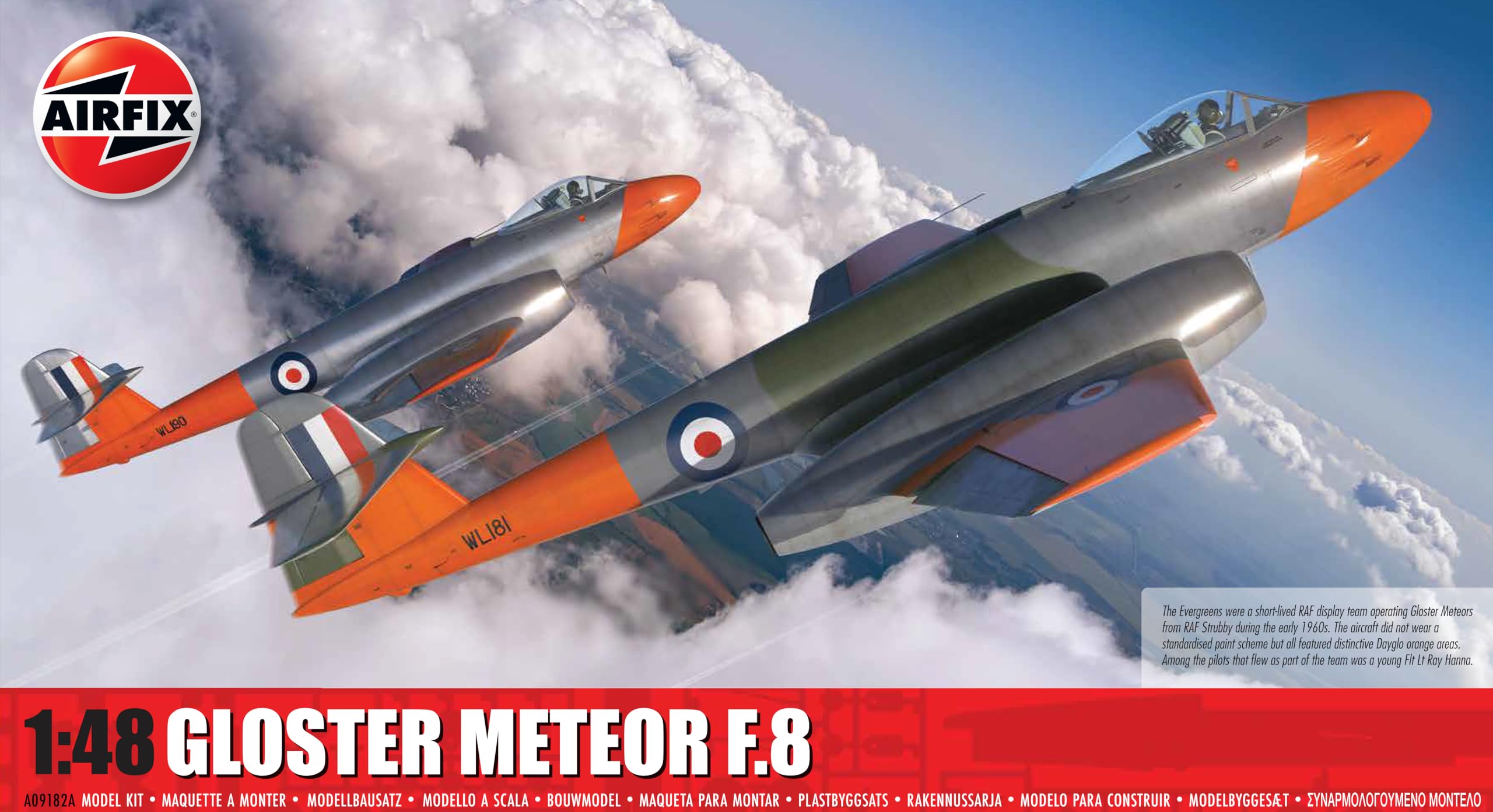 エアフィックス 1/48 グロスター ミーティア F.8 プラモデル 新品未開封 Amazon | エアフィックス 1/48 グロスター ミーティア F.8 プラモデル