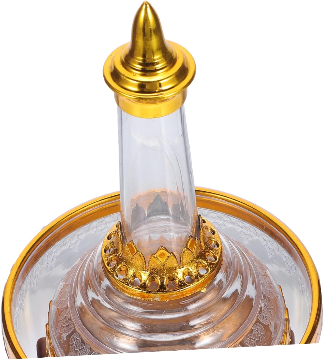 3 Sets water supply cup drip bottle buddhist worship cup vintage offering bowl altar offering bowl desktop decor wear-resistant buddhism plastic ashtray Treasure