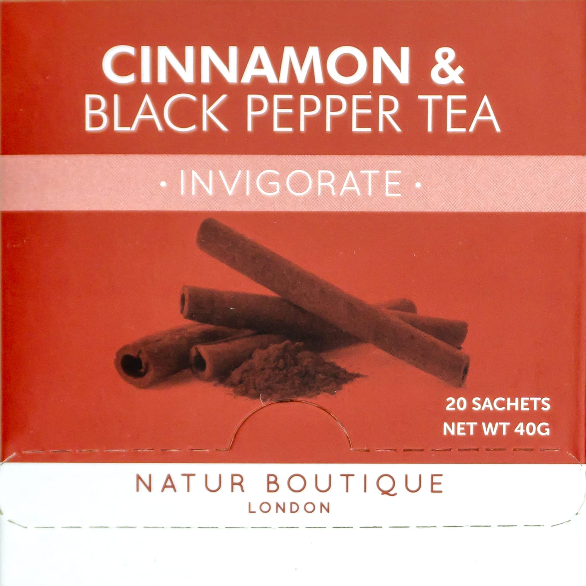 Cinnamon Tea with Black Pepper, 20 Sachets