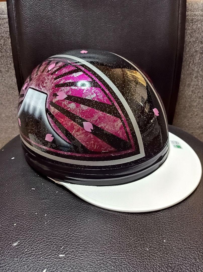 カスタムコルク半 Candyピンク富士日章 シルバーラメ カスタムコルク半