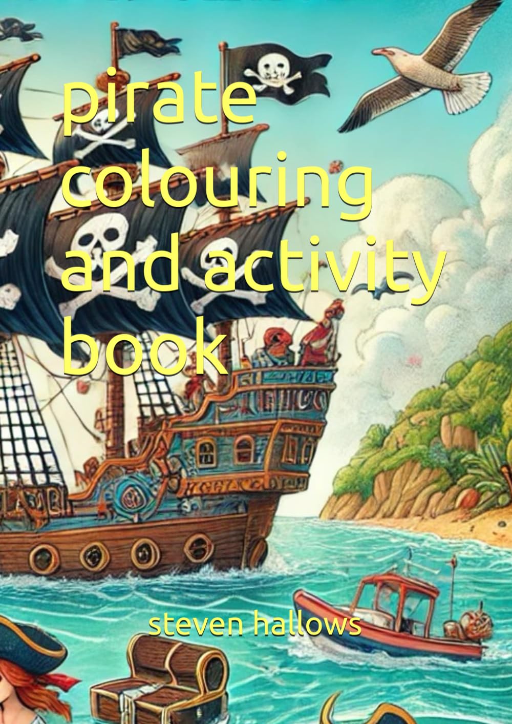 pirate colouring and activity book (colouring and activity books)
