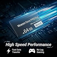 Vista 2 de Memoria Stick Pro Duo original de 64 GB (Mark2) para accesorios PSP/cámara