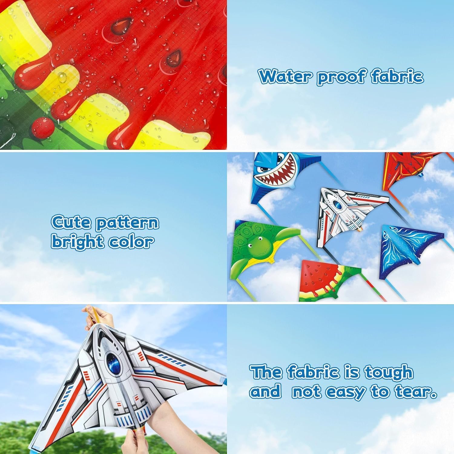 Hymaz 12 Pack Mini Catapult Kites for Kids, Flying Glider Plane Toys for 3-8+ Years Boys Girls Gifts- Finger Launcher Kites Bulk Great for Birthday Party Beach Outdoor Games