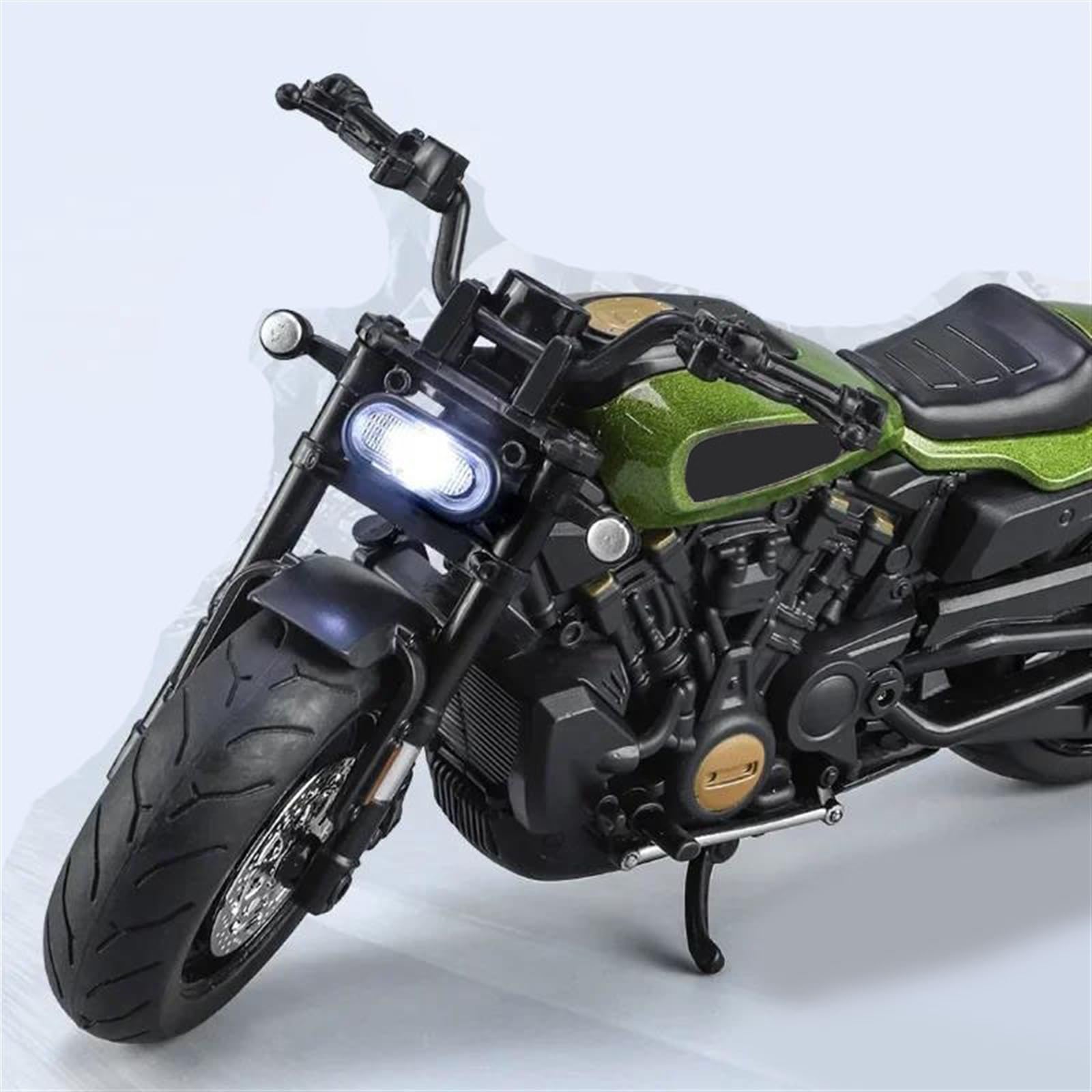 Modello in Scala 1/12 Moto Diecast in Metallo Modello di Moto da Collezione per Harley Sportster S
