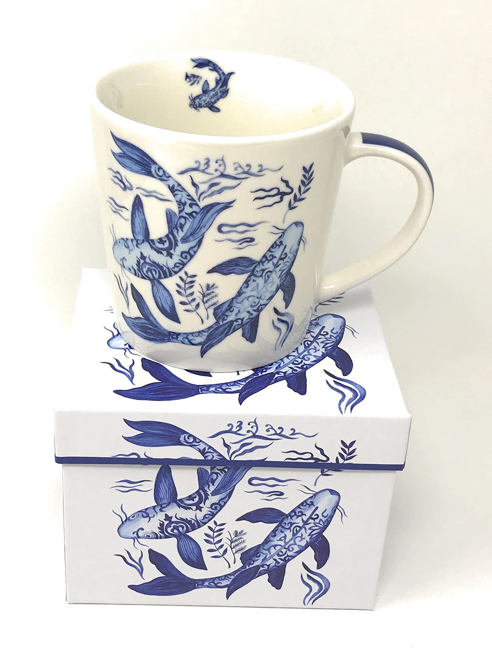 PAPER PRODUCTS DESIGN Emperor's Koi Mug In Gift Box, 1 EA