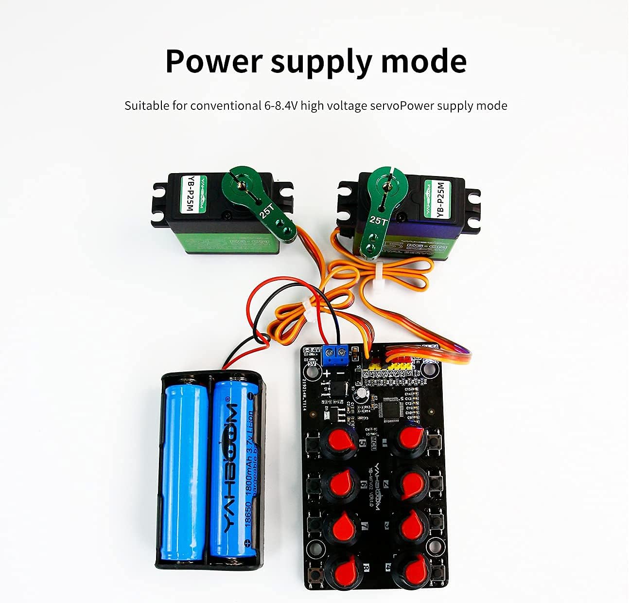 Power Supply Mode for Servo Tester