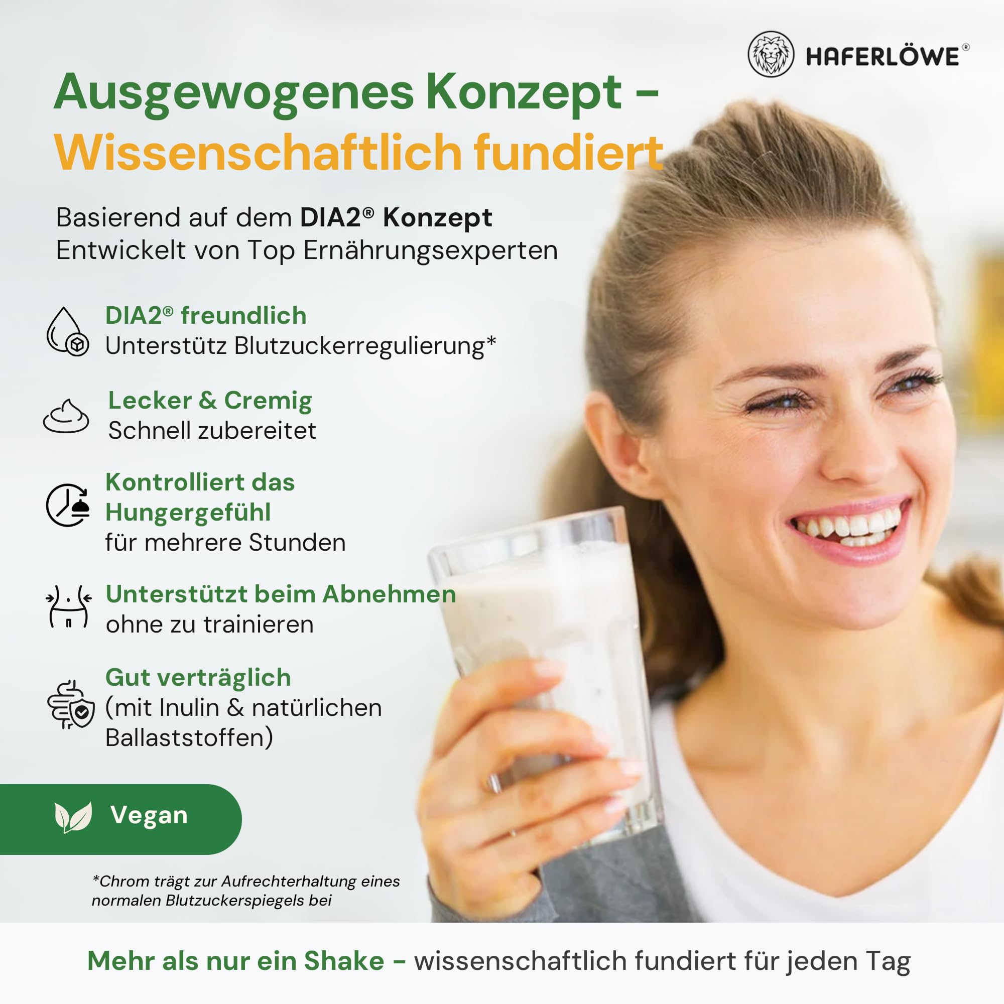Haferlöwe Haferkur 35 Tage Starter Set | Leckere Hafertage in 5 Geschmacksrichtungen inkl. Gratis Shaker und Leitfaden | Protein Shake | Leckerer Diät Hafershake | DIA2® Ernährung