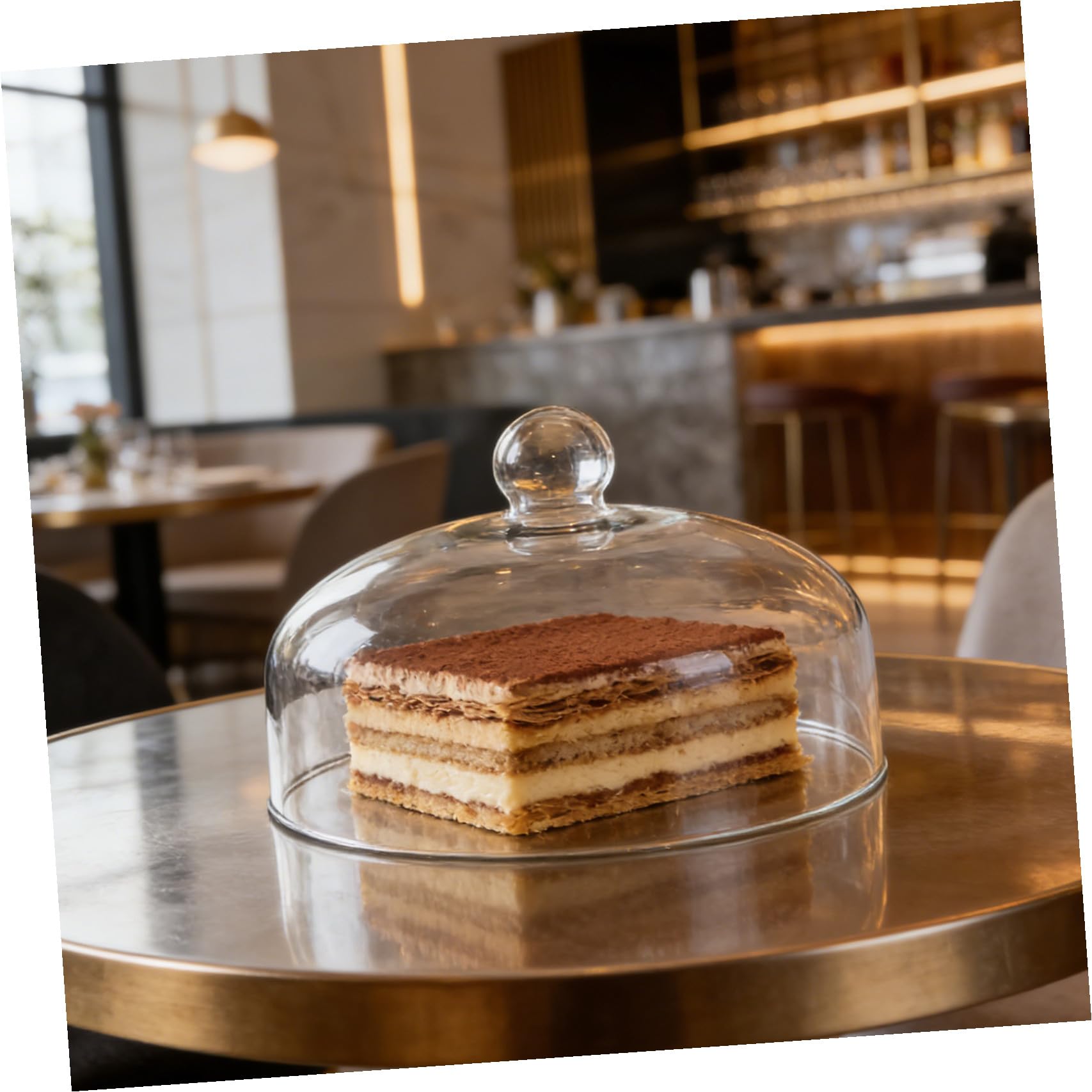 Kuchen Glasabdeckung aus Glas, Transparent, 1 Stück für Buffets