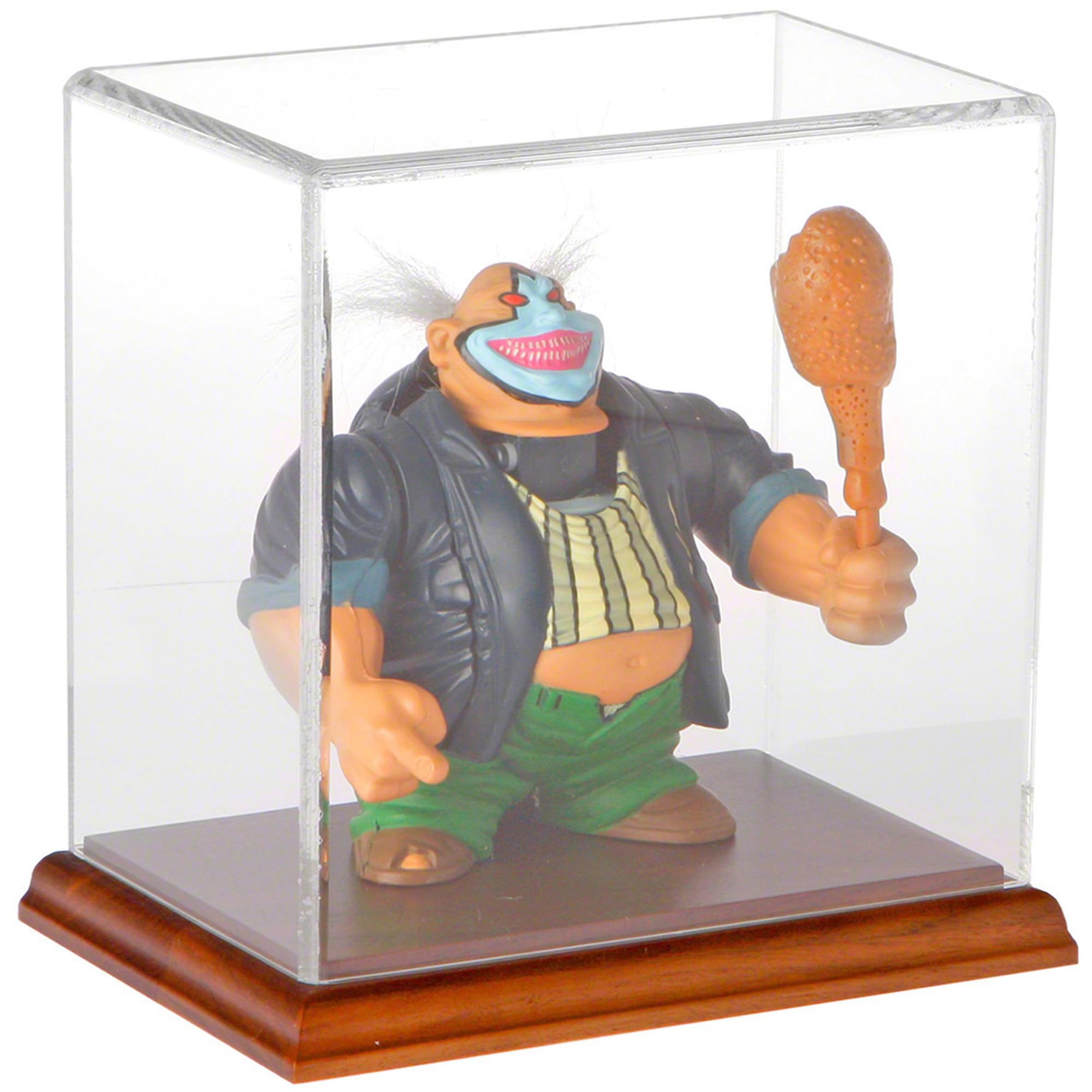 Plymor Clear Acrylic Display Case with Hardwood Base, 6