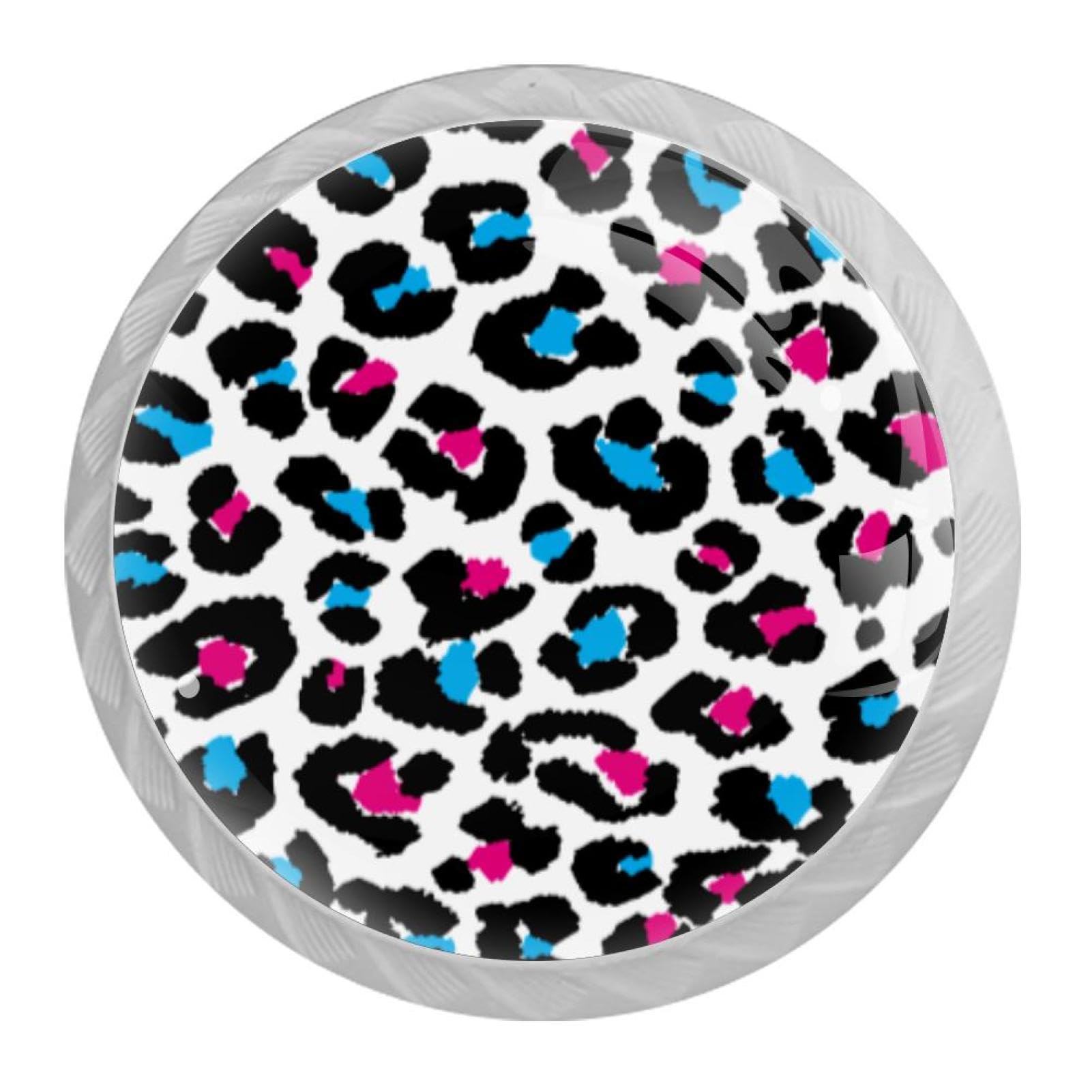 Tqmspg Multi Color Leopard Skin Texture