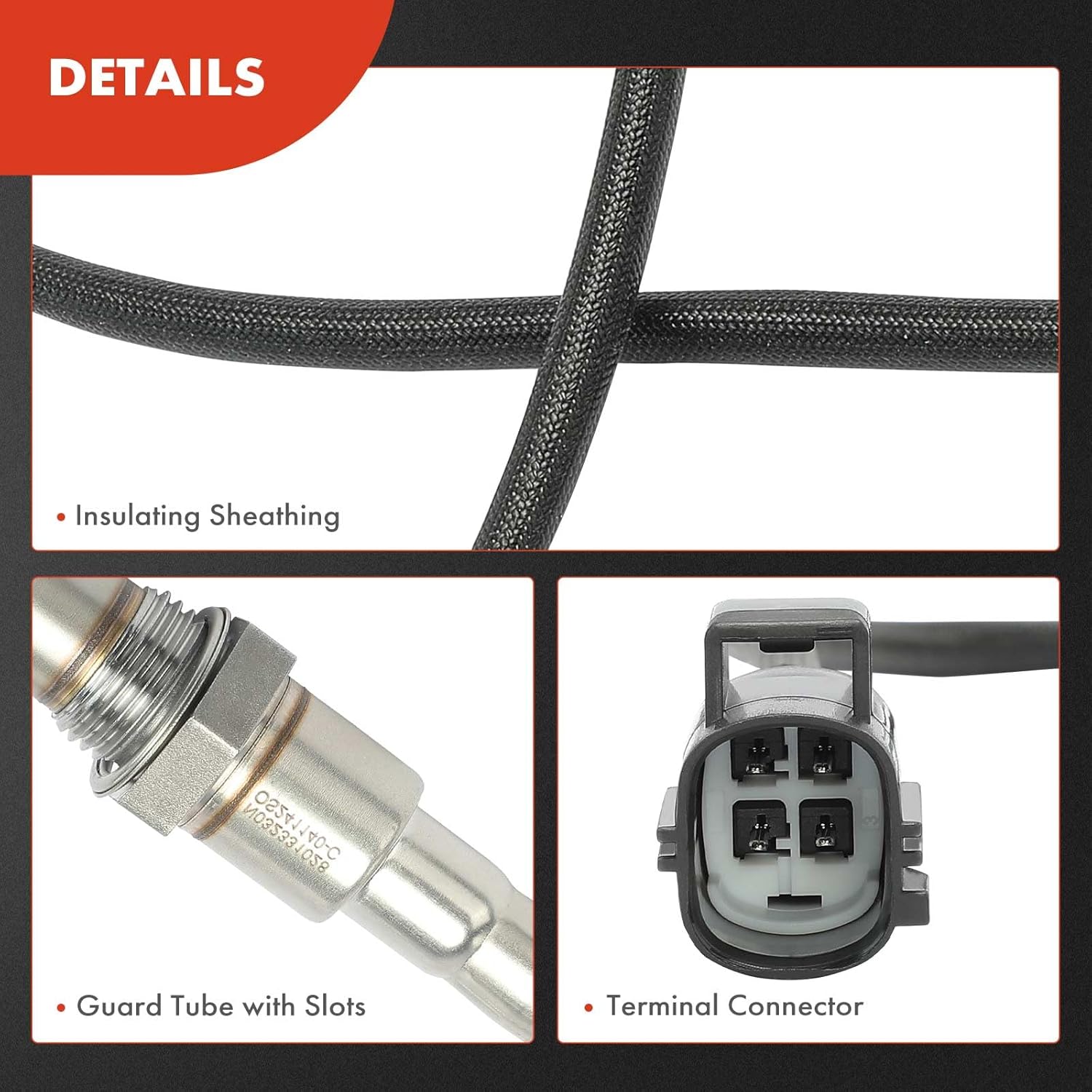 A-Premium O2 Oxygen Sensor Compatible with Jaguar F-Type 2014-2020 Land Rover Center