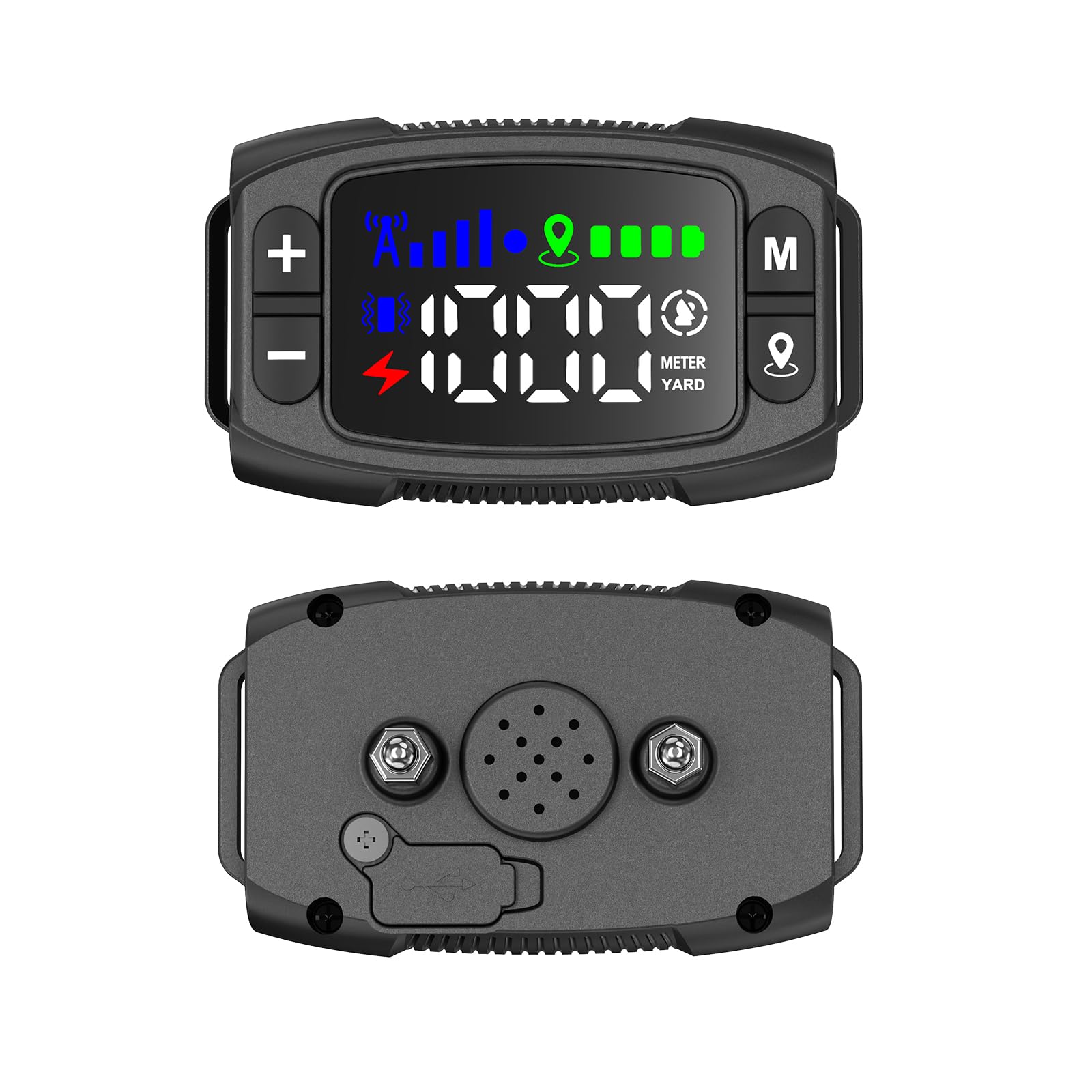 Collier Anti Fugue sans Fil GPS pour Chien, 1000M Réglable Amélioré, Chien Électrique Système Clôture