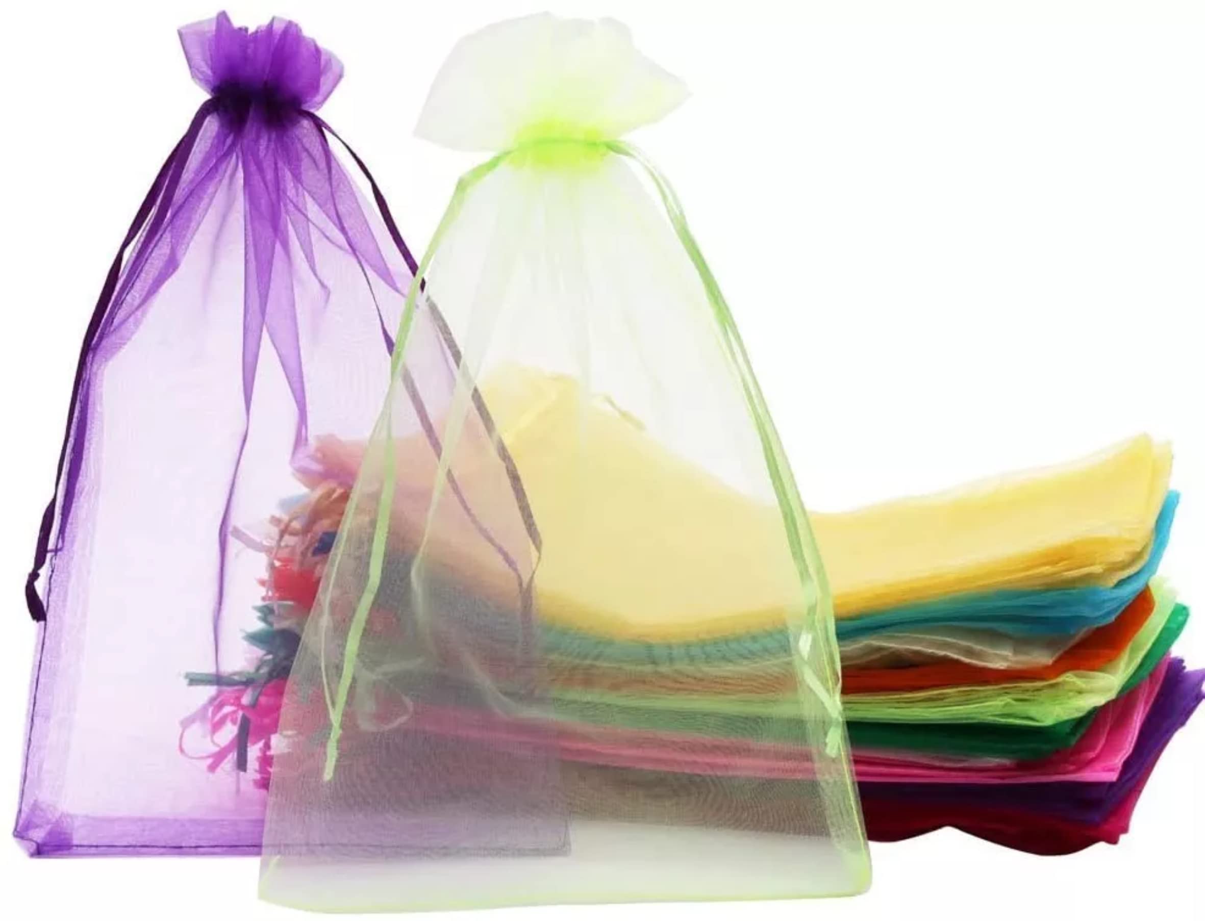 Beingelegant - Large Drawstring Multi Colour Plain Bags Pouches Potli for Gift Goodies Wedding Jewelry Packaging Bridal Party Favors Set of 25 for Women - Size : 20X30 Cms (Mix Colour) (B0BNC5JVTS) Amazon Price History, Amazon Price Tracker