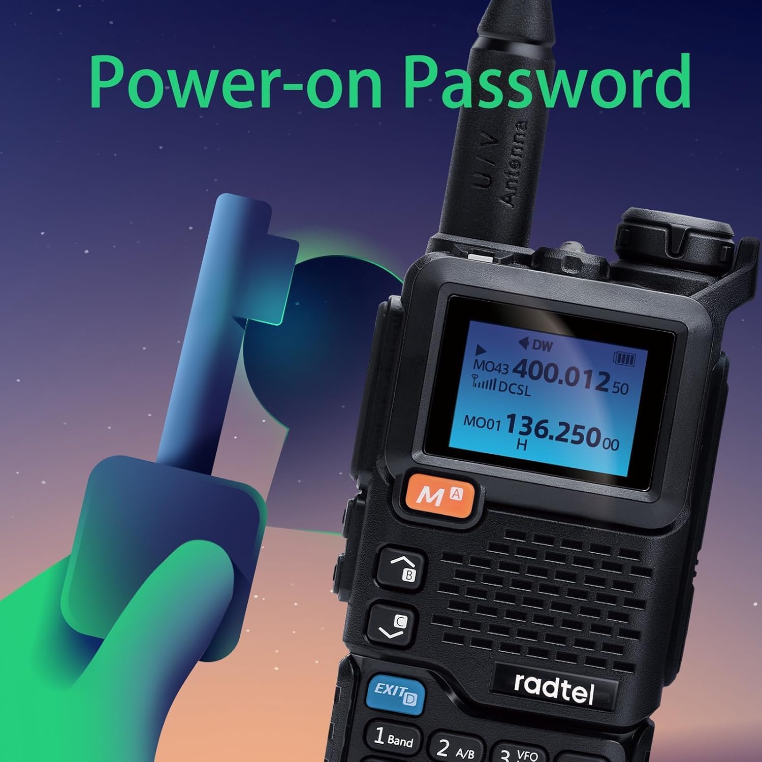 Radtel RT-600 Power-on Password