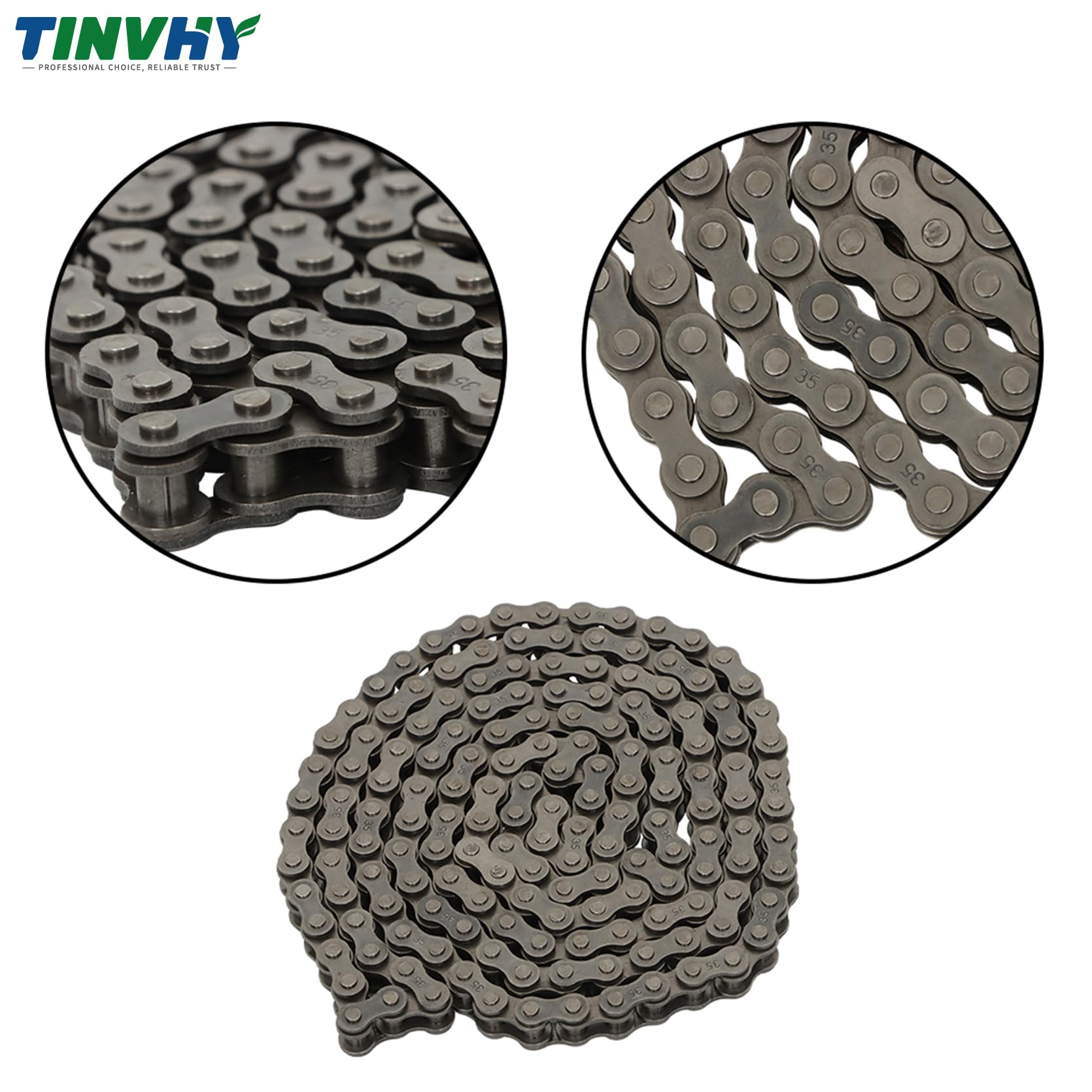 35 Roller Chain 5 Feet with 2 Connecting Links and 1 Offset Links — Amazon image 4