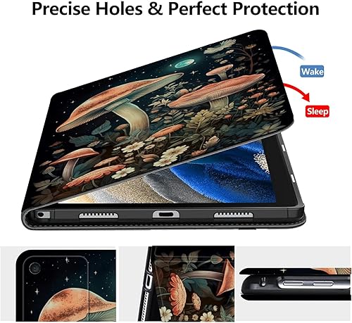 Miniatura 10 de Funda para tableta Tienda Kindle Fire HD 10 y 10 Plus de 10.1 pulgadas (11 generación, versión 2021), cubierta plegable delgada con función de