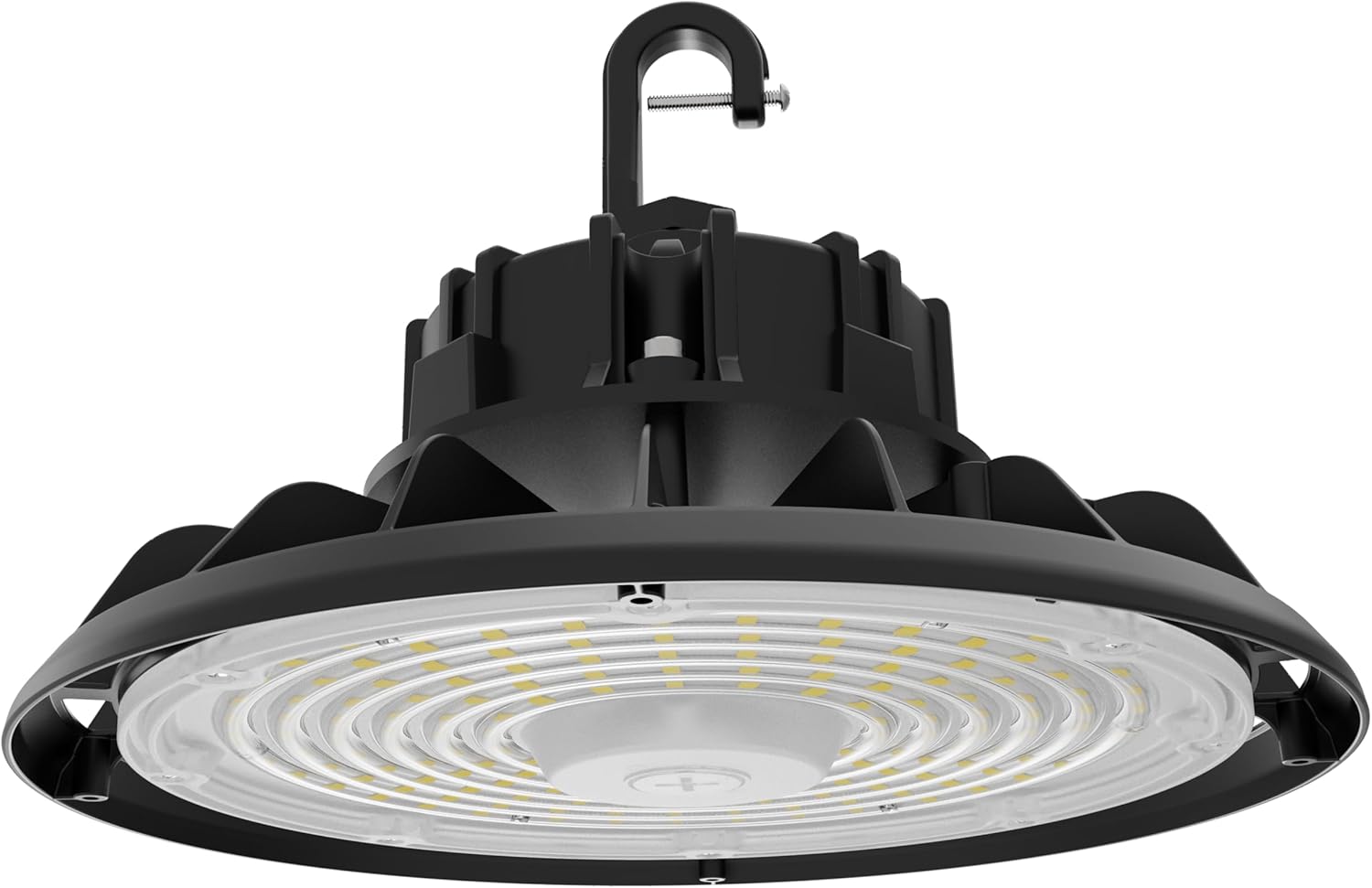 200/150/100W UFO LED High Bay Light, CCT & Power Adjustable, 30,500LM, 110-277V, Dimmable, Waterproof, 800W HID/HPS Equivalent, 89% Energy Saving, Super Bright for Warehouse, Garage, Shop, Barn - 1 Pk