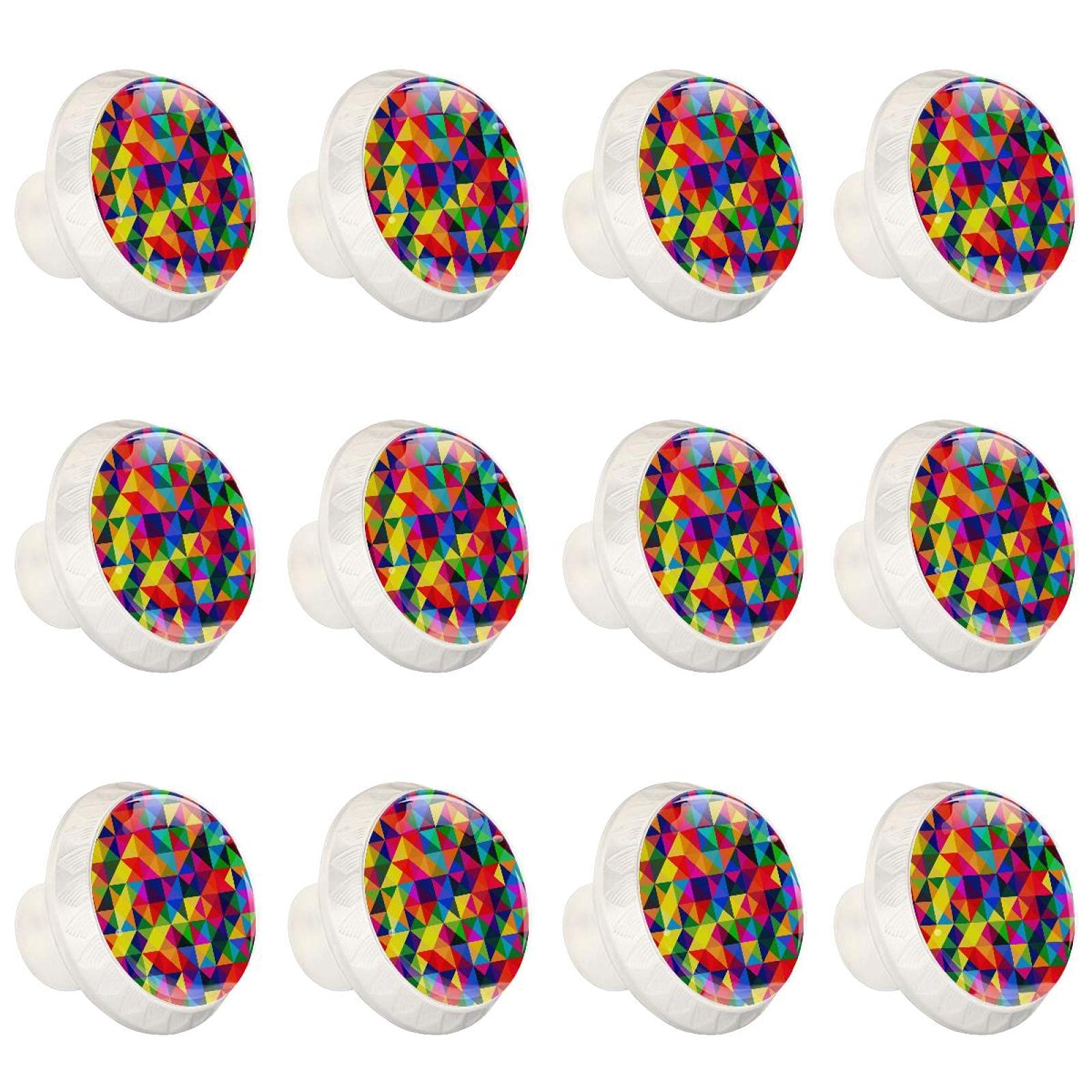 Boutons d'armoires de cuisine ronds et poignées de tiroirs de placard de commode