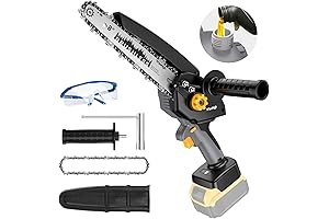 DEWALT 20V Mini Cordless Chainsaw - 8-Inch Pruning Power Tool With 2024 Upgraded Brushless Motor