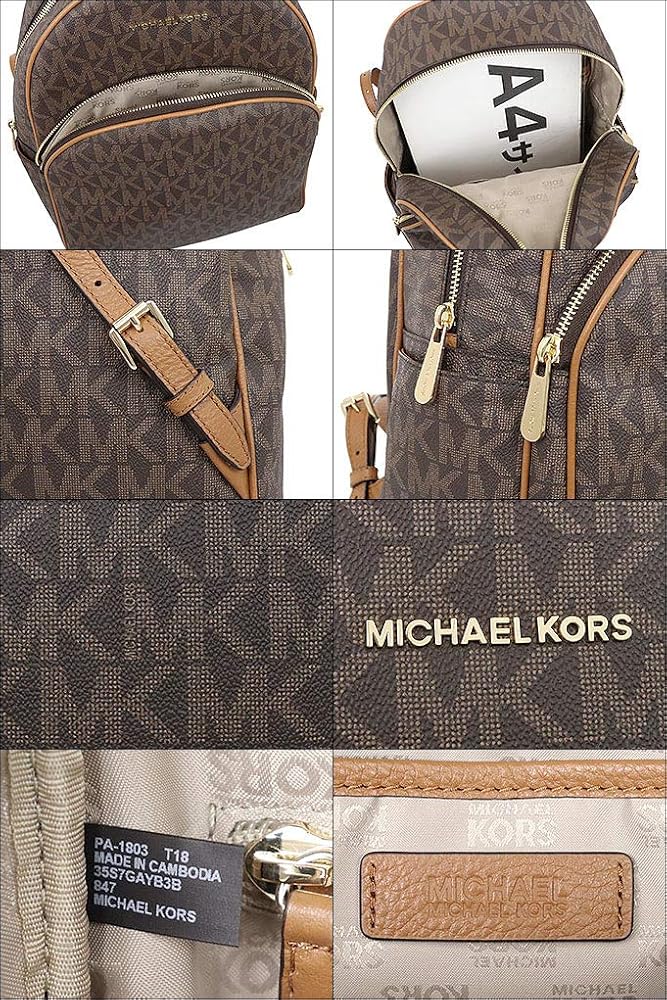 ★Michael Kors★MKロゴ♡バックパック（29cm）/Red ☆Michael Kors☆MKロゴ♡バックパック（29cm）/Red
