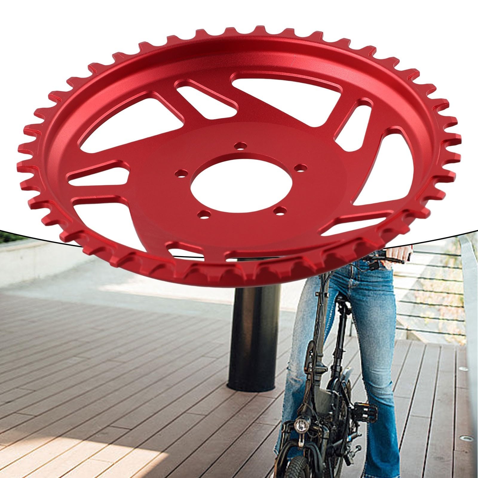 Maillon De Chaîne Vélo Électrique 42T Alliage D'Aluminium