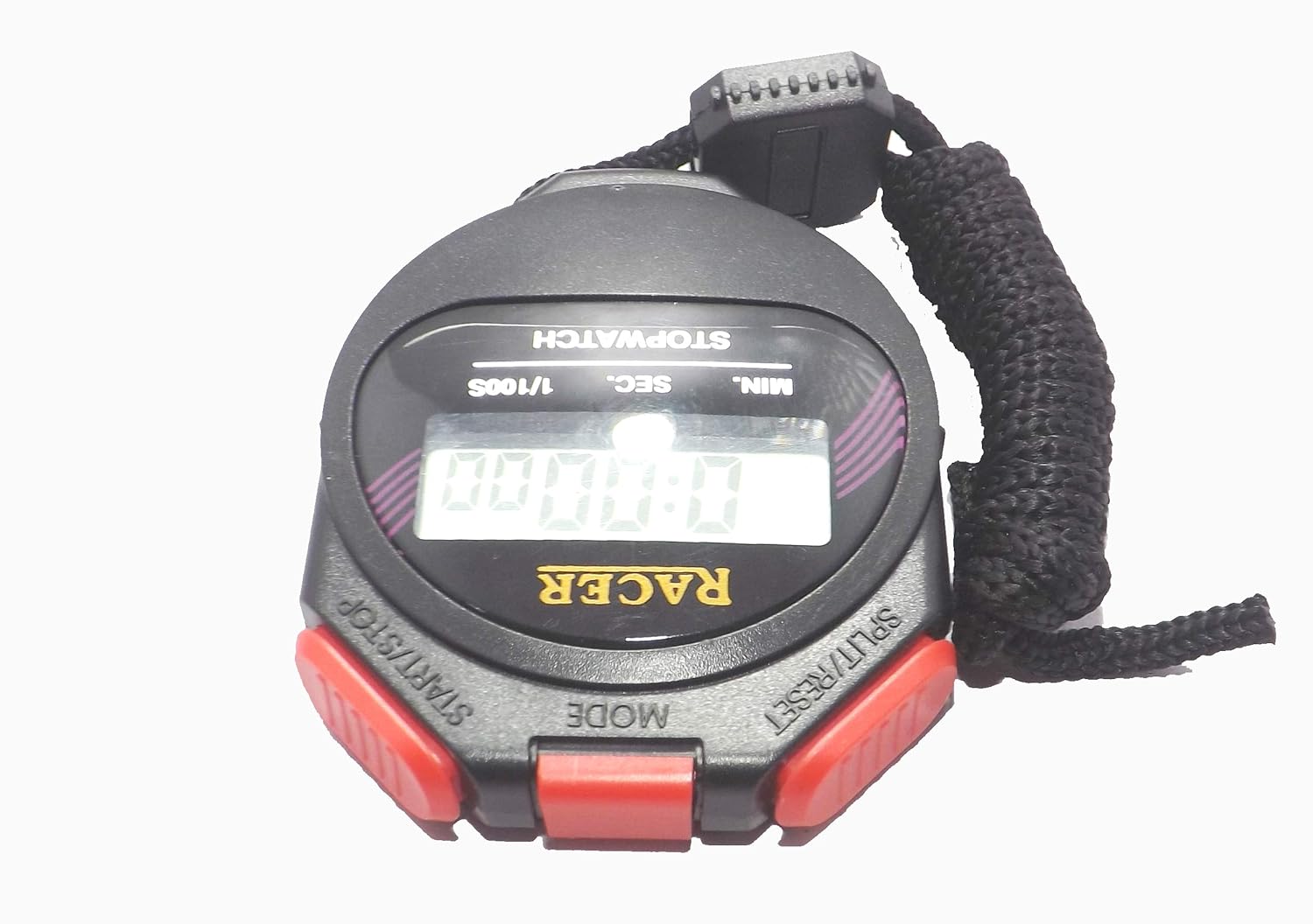 Racer Stopwatch Alarm Clock with Black Color Amazon.in Home & Kitchen