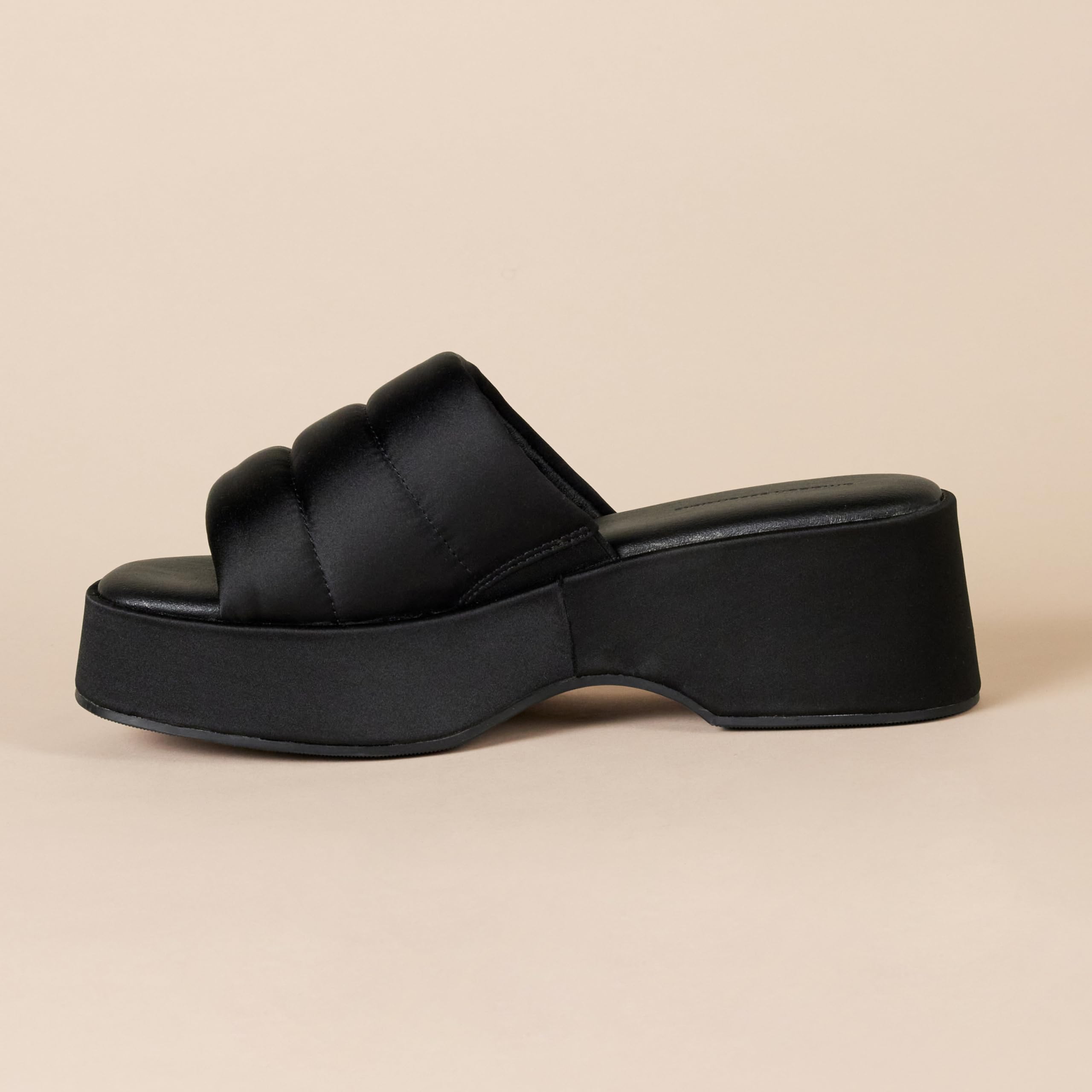 Amazon Essentials Mujer Sandalia sin Cordones con Plataforma
