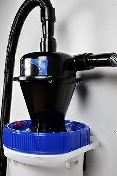 Static Dissipative Quick Click Dust Collection Separator