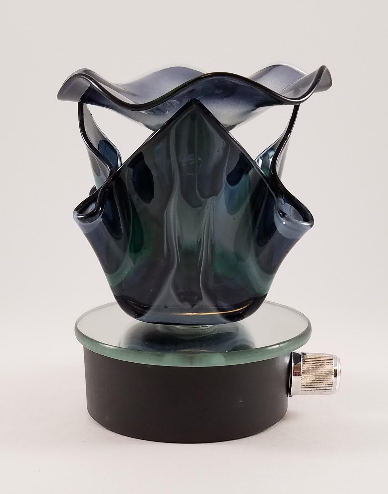 Plug-In Aromatherapy Fragrance Lamp W/Dimmer Electric Oil Warmer/Burner