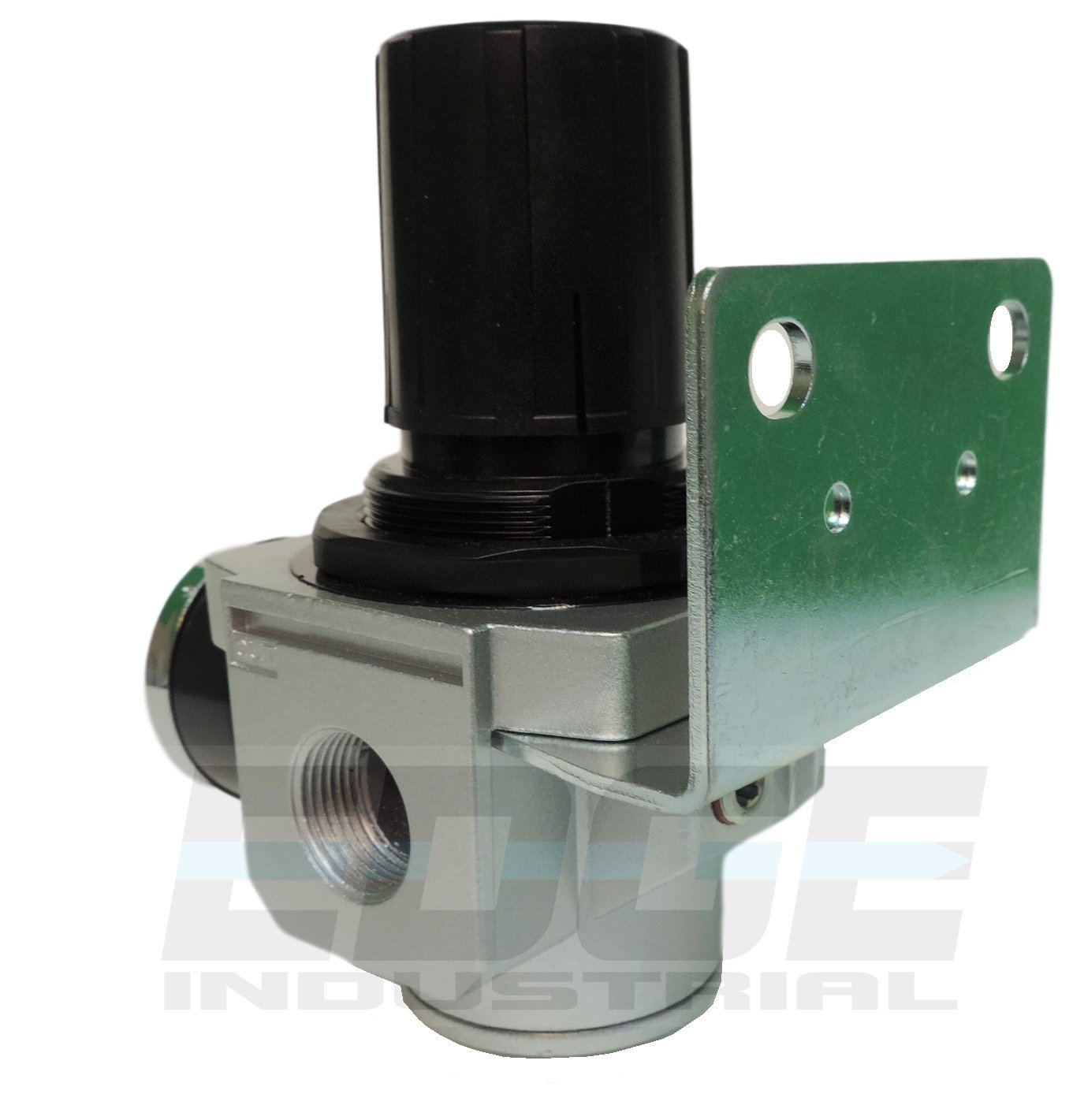 HEAVY DUTY HIGH FLOW 1" INLINE COMPRESSED AIR PRESSURE REGULATOR, 7 TO