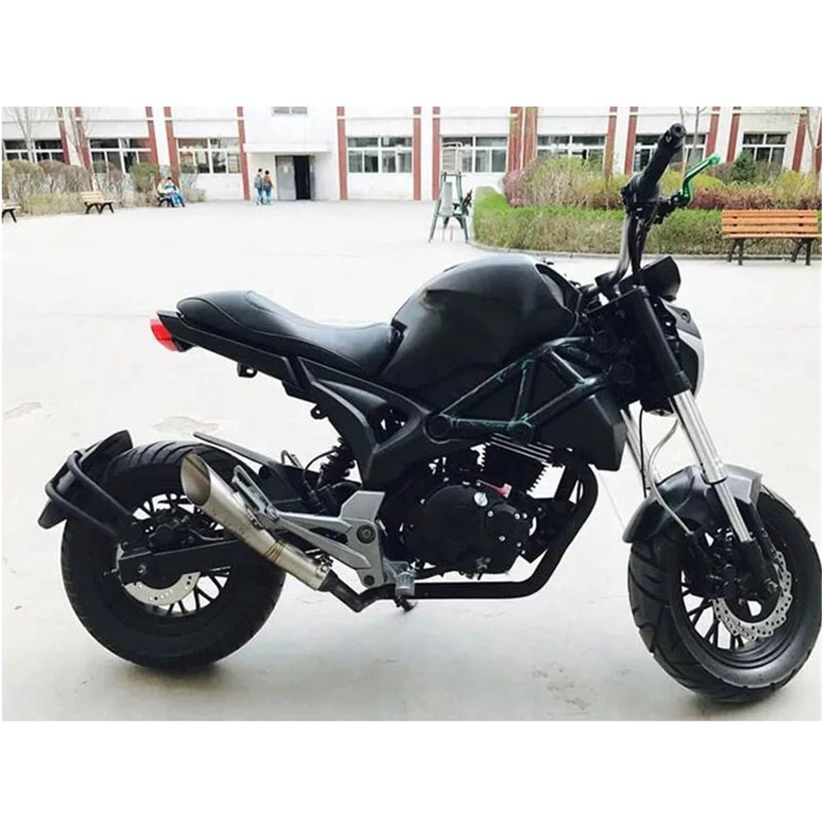 Modifiziertes Zubehör Universal Motorrad Auspuff Motocross Rohr DB Mörder Moto Racing Schalldämpfer Für R6 R3 MT09 Pitbike Endrohre(C)