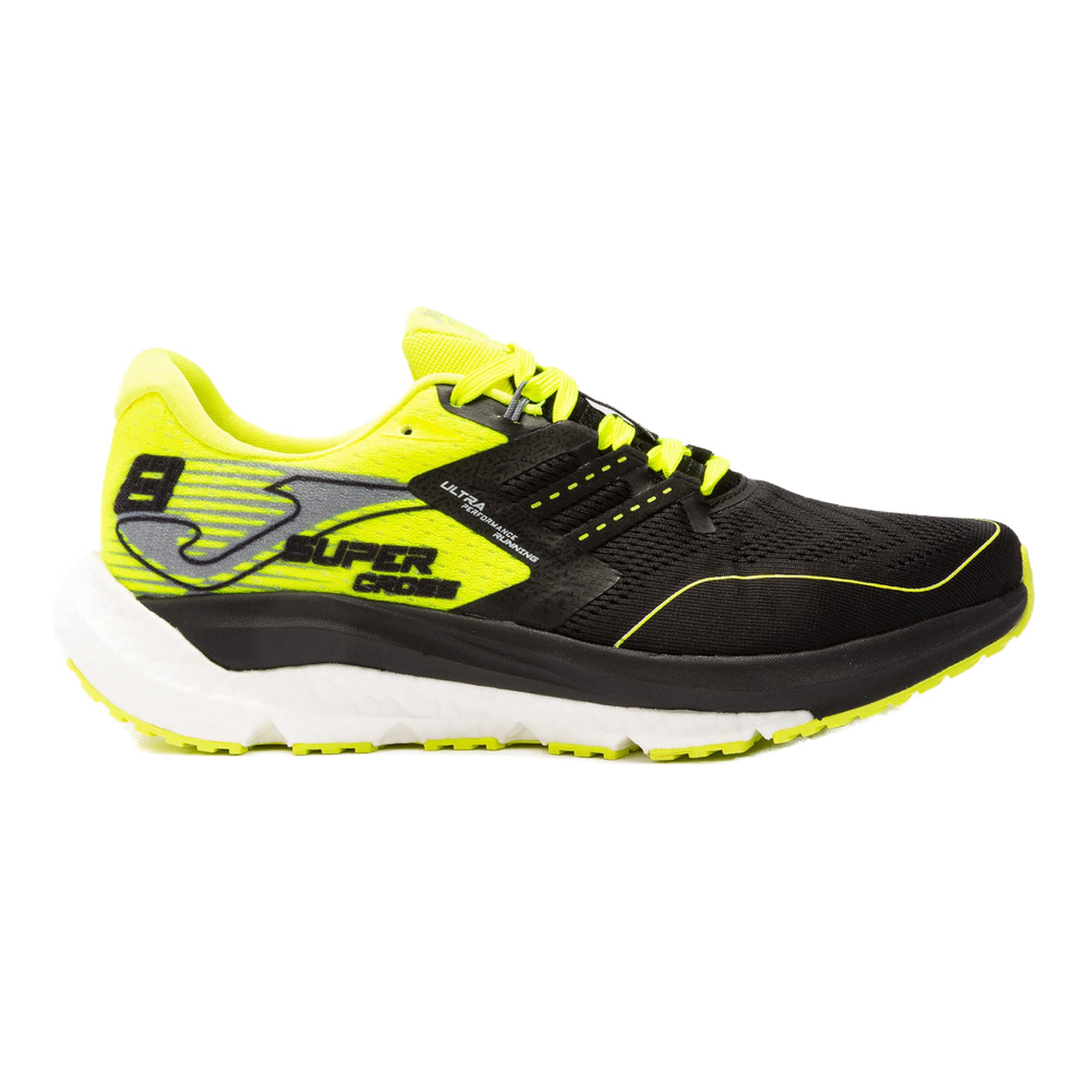Joma Super Cross Series, Men's Trainers, Black Yellow, 44.5 EU, Black Yellow, 10.5 UK