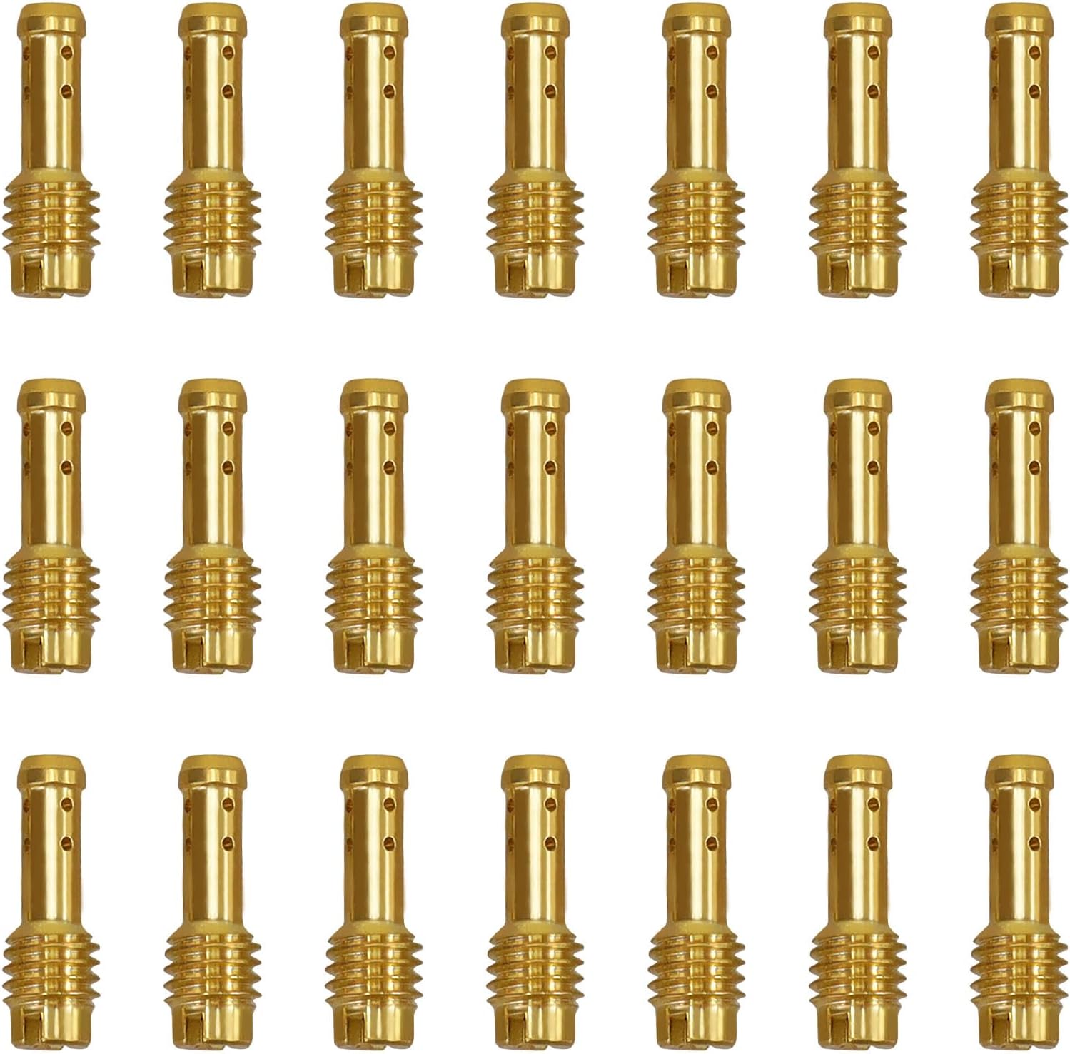 Pilot Slow Jet Kit for MIKUNI VM22/210 TM/TMX AX100 EN GN TZR TMS Carburetor (21Pcs) #15, 17.5, 20, 22.5, 25, 27.5, 30, 32.5, 35, 37.5, 40, 42.5, 45, 47.5, 50, 52.5, 55, 57.5, 60, 62.5, 65