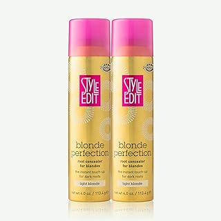 Sponsored Ad - Style Edit LIGHT BLONDE Root Concealer Touch Up Spray (Multiple Colors Available) Instantly Covers Greys An...