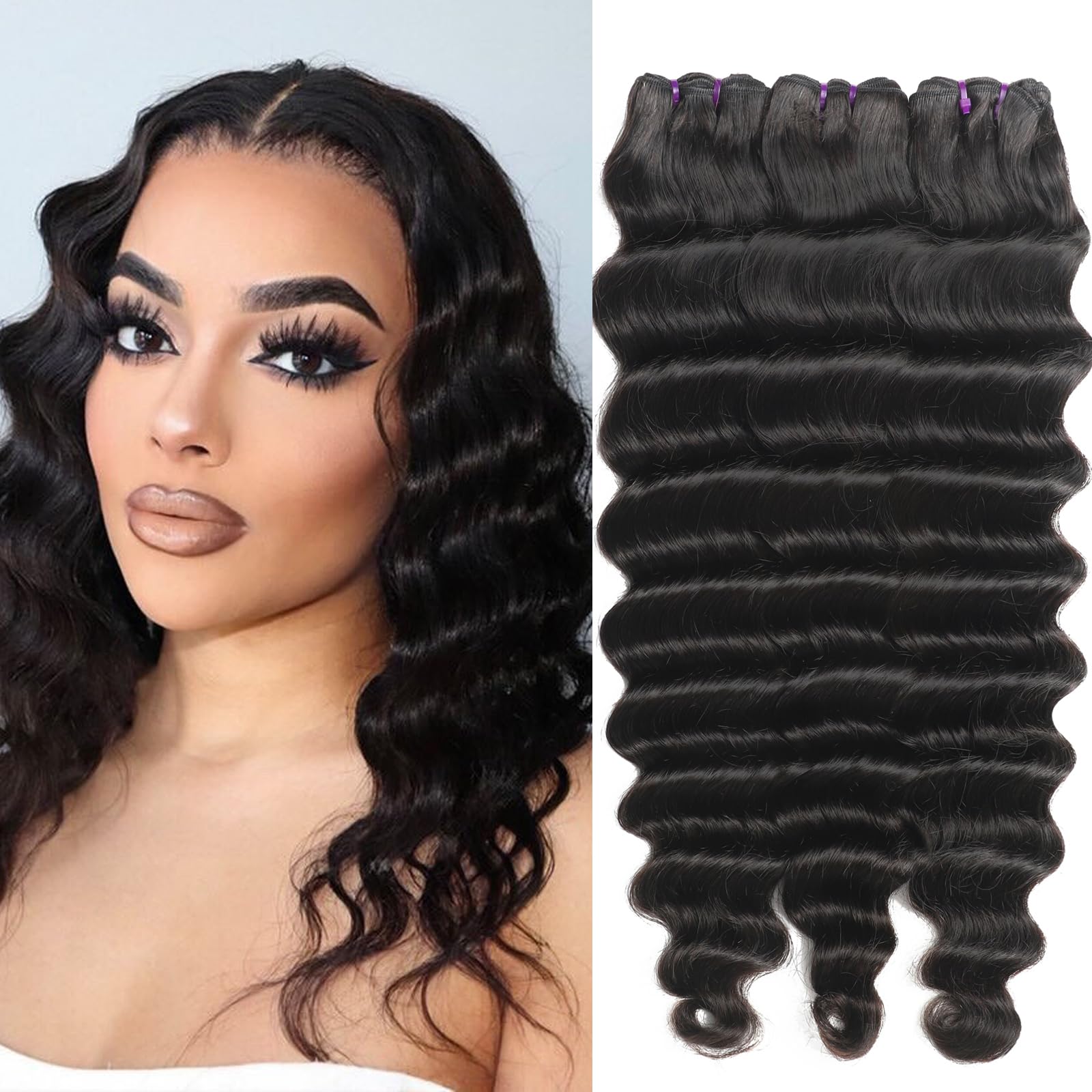 Amazon.com : Human Hair Bundles 12 14 16 Inch Short 