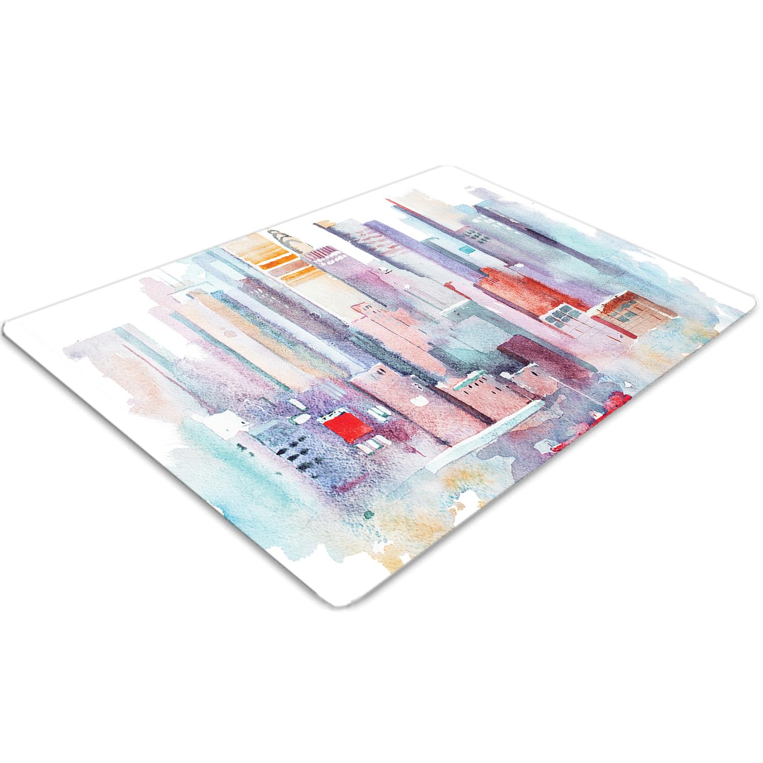 Tapis de sol PVC 120x90 cm rectangulaire pour chaise de bureau