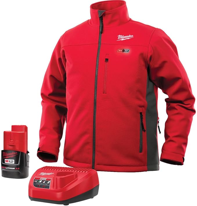Milwaukee M12 Heated Jacket Kit (3XL, Red)