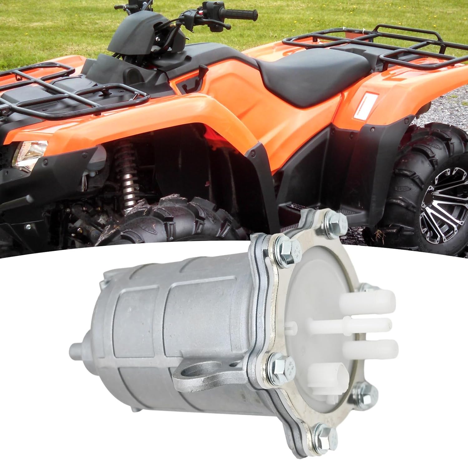 16700-HP5-602 Fuel Pump Replacement for Honda Rancher 420 ATV Foreman 500 TRX420 TRX500 TRX700XX 2007 2008 2009 2010 2011 2012 2013 2014, Replaces 16700HP5602 16700 HP5 602