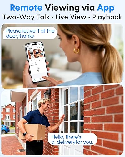 Miniatura 9 de Cámara inalámbrica para exteriores con energía solar 2K HD, detección de movimiento, visión nocturna a color, impermeable IP67, fácil configuración