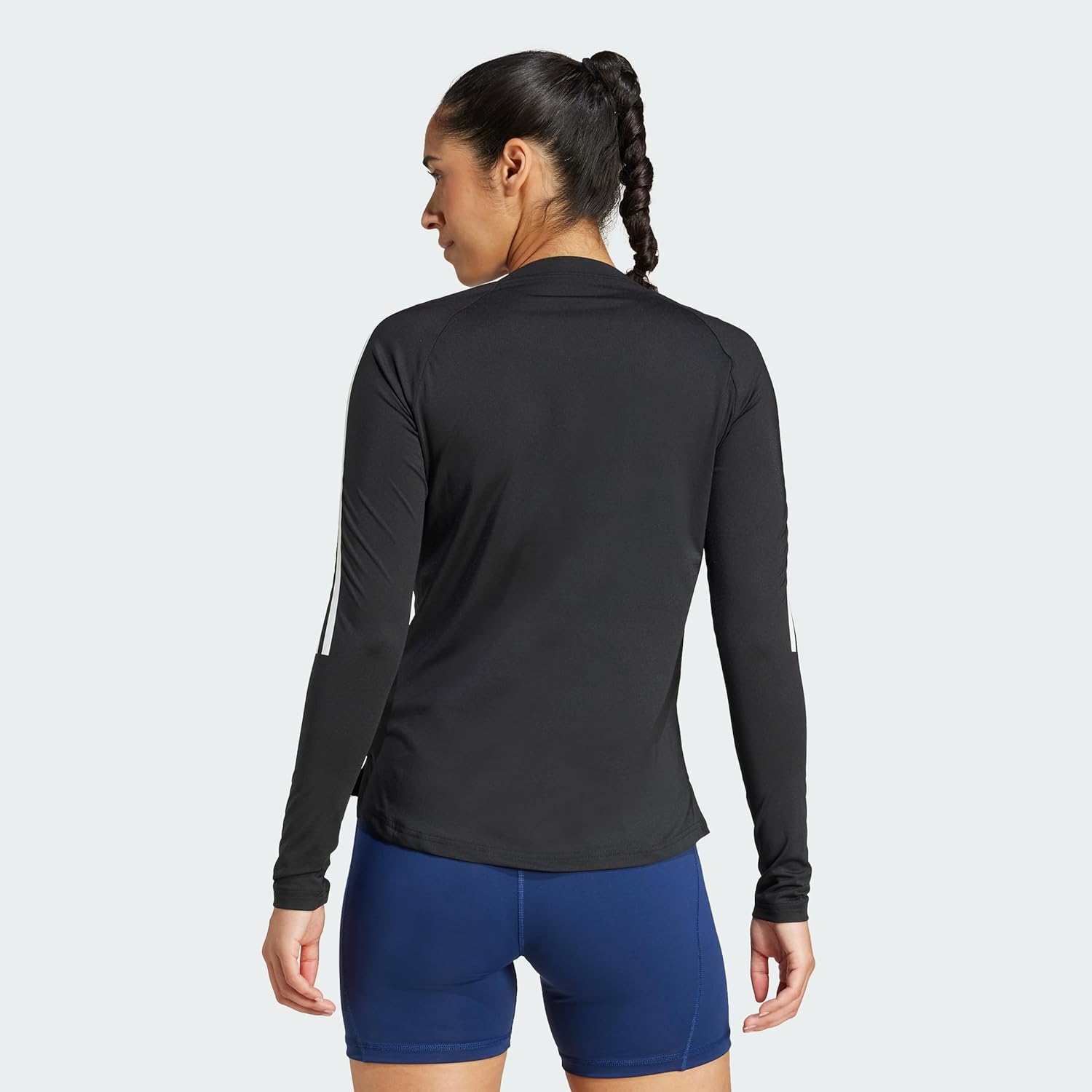 Adidas Womens Hi Low Jersey Long Sleeve - Image 4