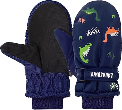 Amazon キッズ スキーグローブ スノーボード ミトン 手袋 防水 防寒 保温 冬 子供用 スポーツ スキー 雪遊び 女の子 男の子 アウトドア Yiomxhi グローブ