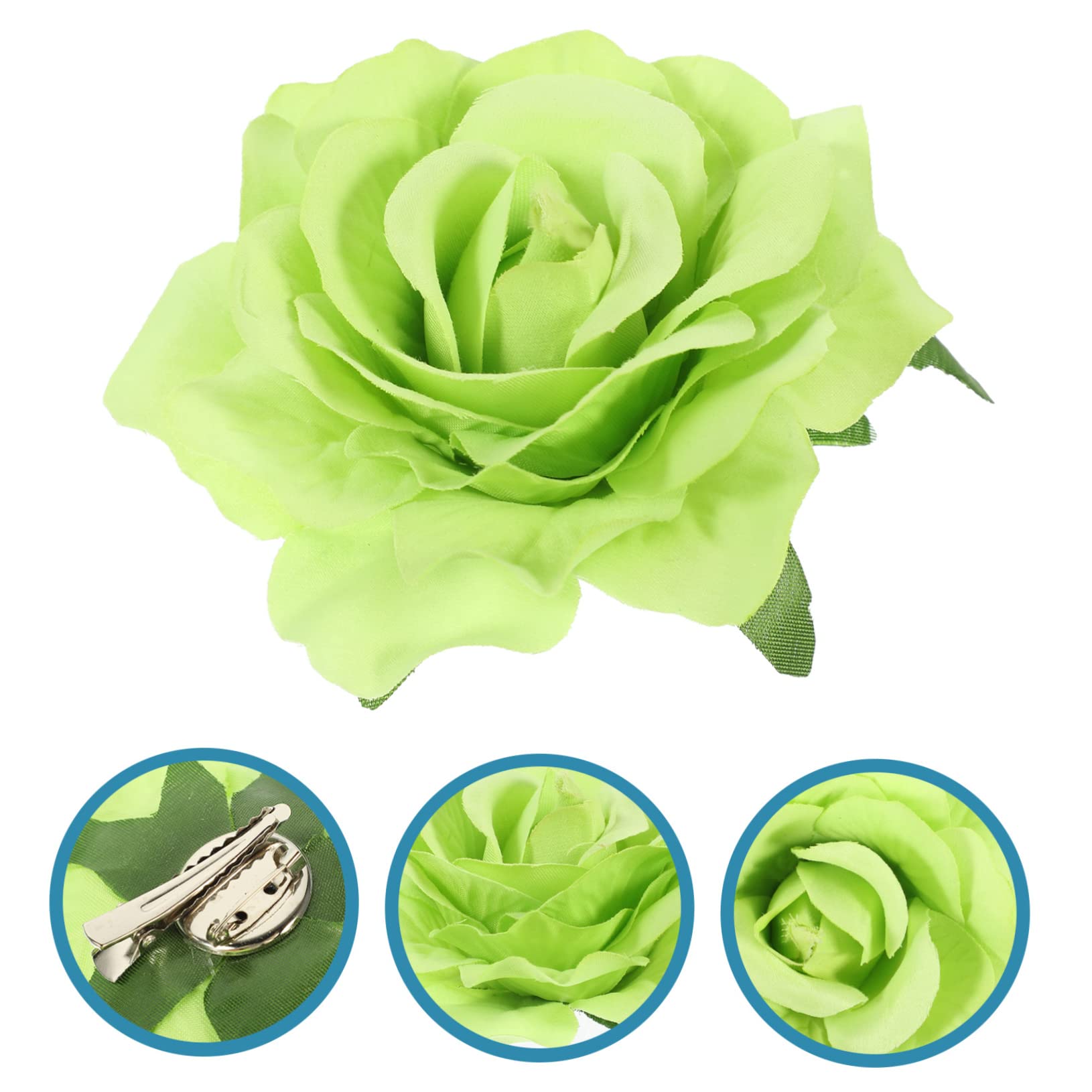VICASKY 32 Pezzi Mollette con in Tessuto Fermagli Resistenti ed Eleganti per Ragazze Accessori Moda per Matrimoni Feste e