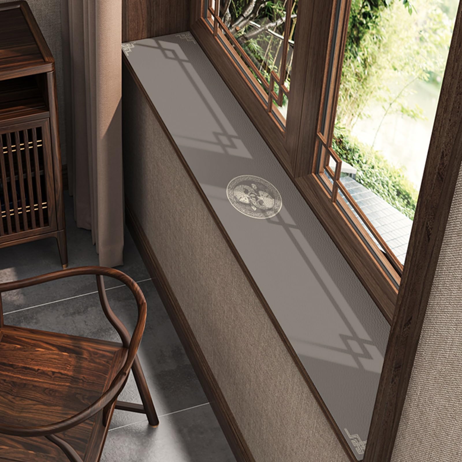 Tapis de fenêtre cuir anti-rayure pour protéger vos meubles d'entrée