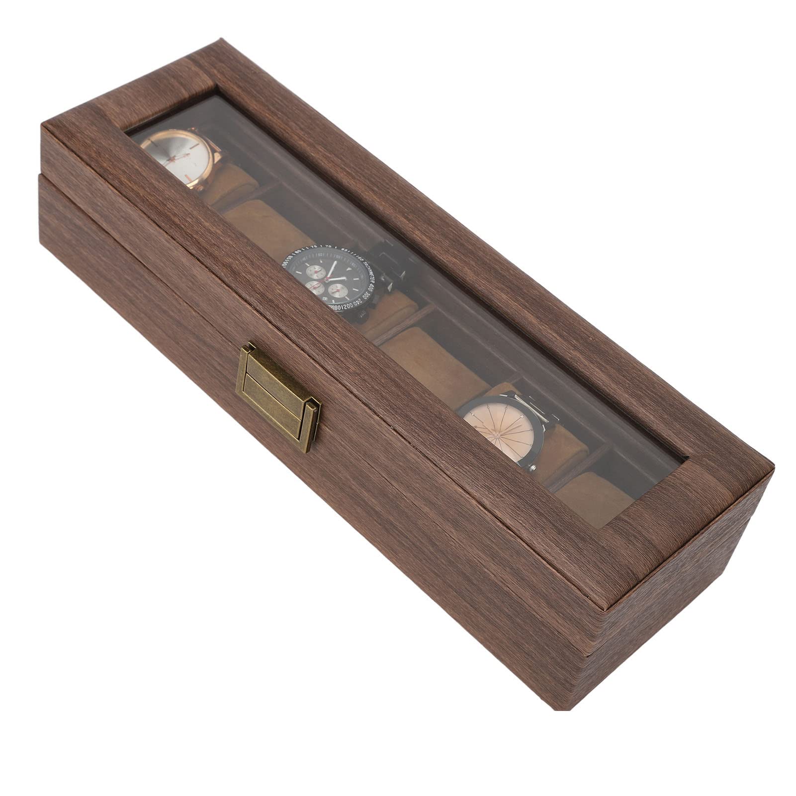 Boîte de Rangement pour Montres, Coffret de Verrouillable en