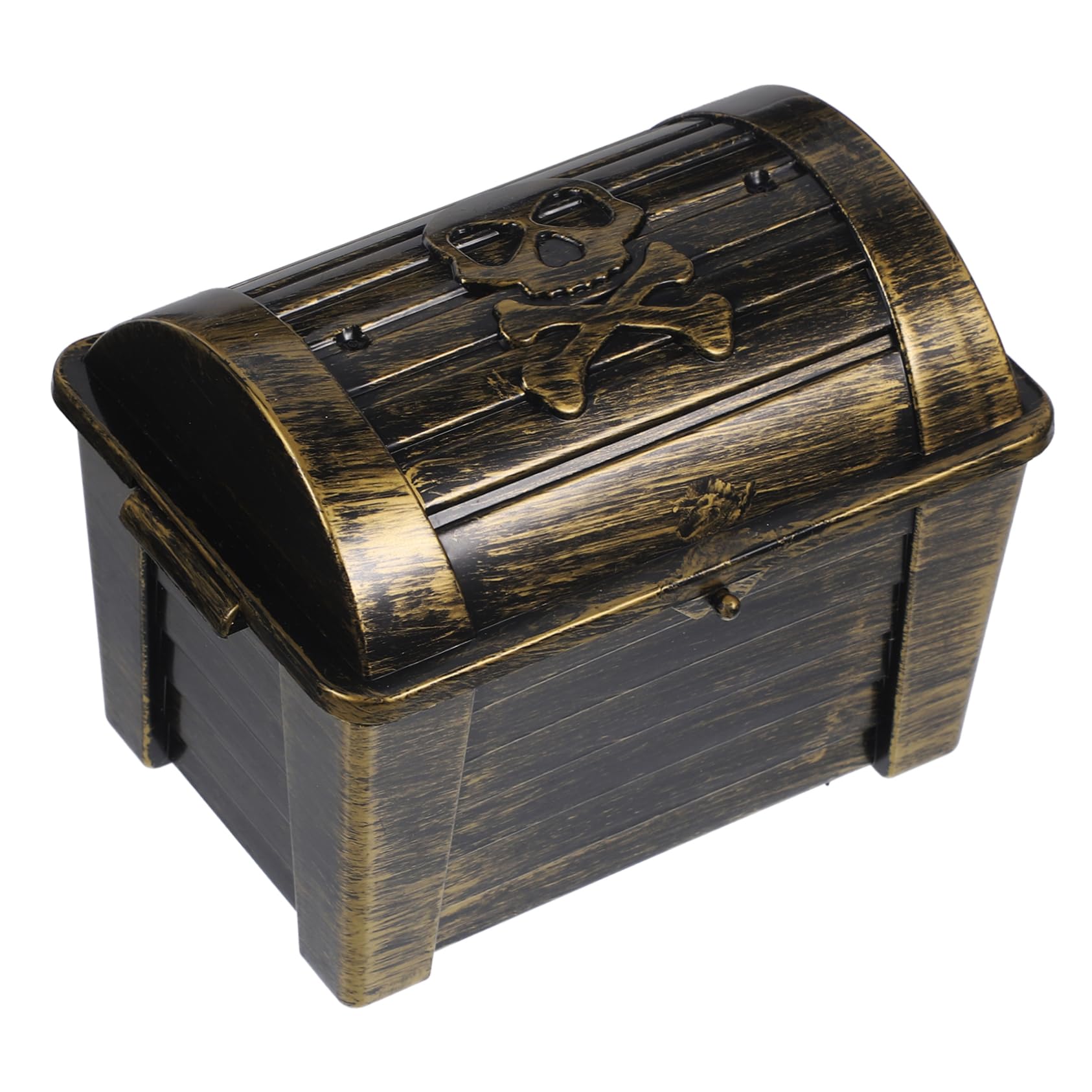 Toddmomy Decorative Pirate Treasure Chest Vintage Design for Jewelry Storage for Birthdays and Anniversaries Keepsake Box for and Necklaces