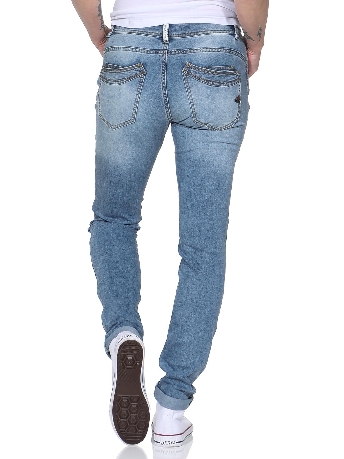 Buena Vista - Malibu - helleres Jeansblau - Größe M