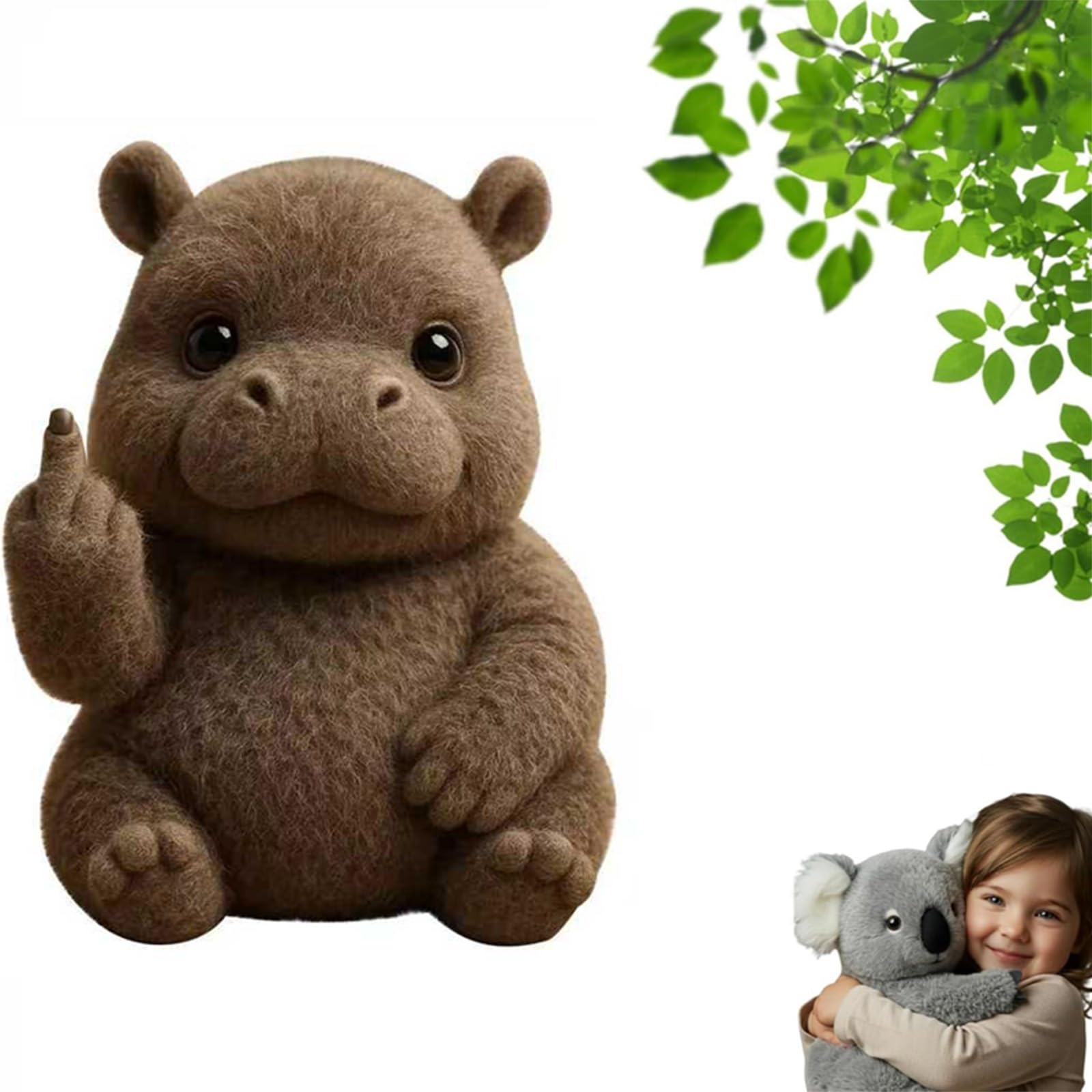 Peluche de soutien émotionnel koala de haute qualité aux finitions soignées