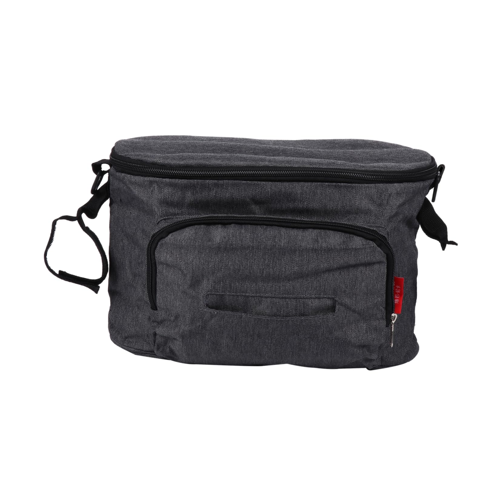 Hohopeti Stroller Organizer Bag with Insulated Cup Holders Durable Buggy Accessory for Efficient Storage for Organizing Essentials the Go