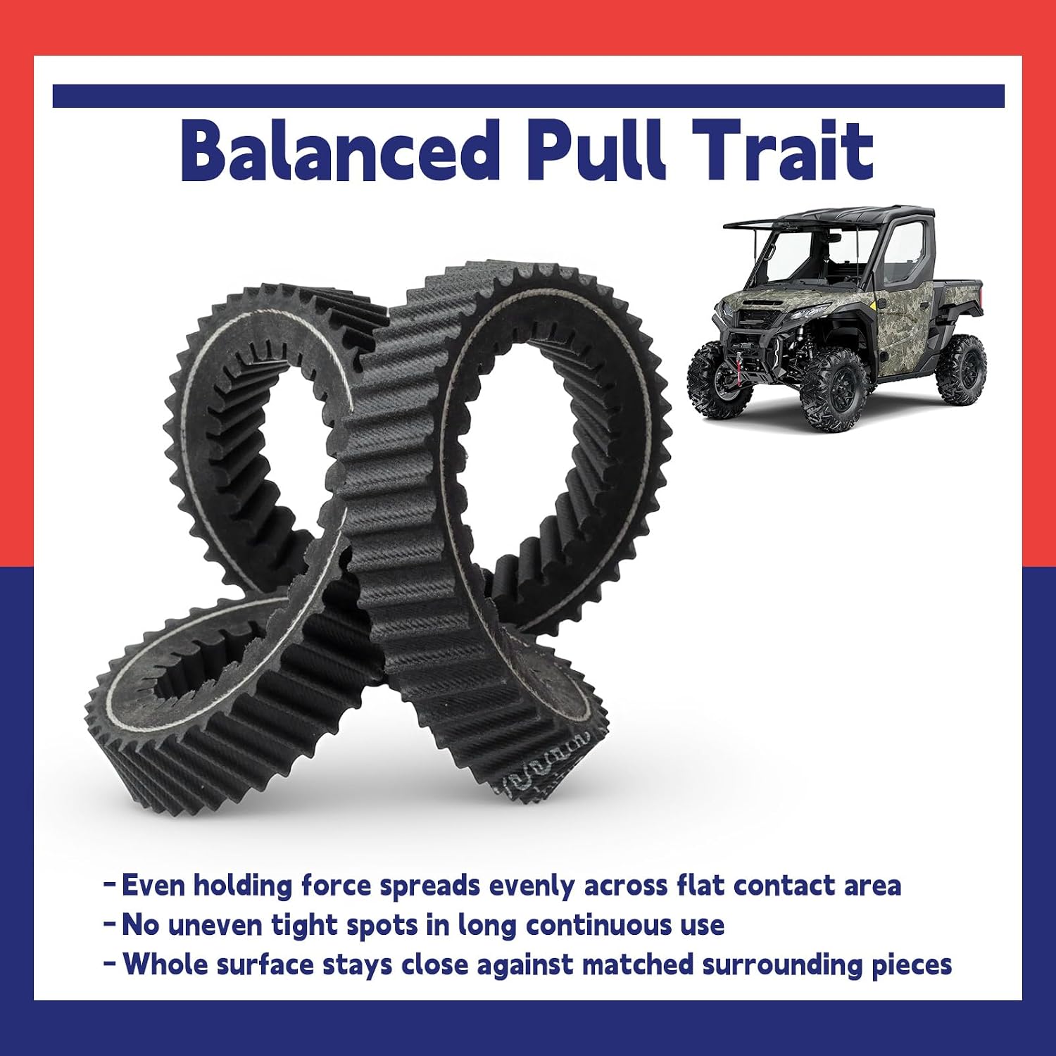 59011-0065 Drive Belt Compatible with Kawasaki Ridge 1000